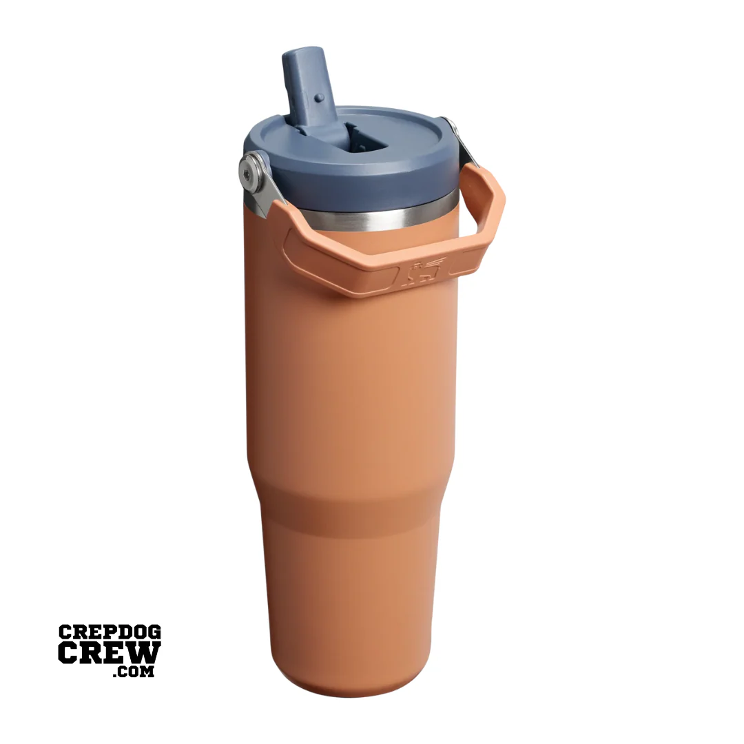 STANLEY Tumbler Mug IceFlow Flip Straw Toast 30 Oz - Image 2
