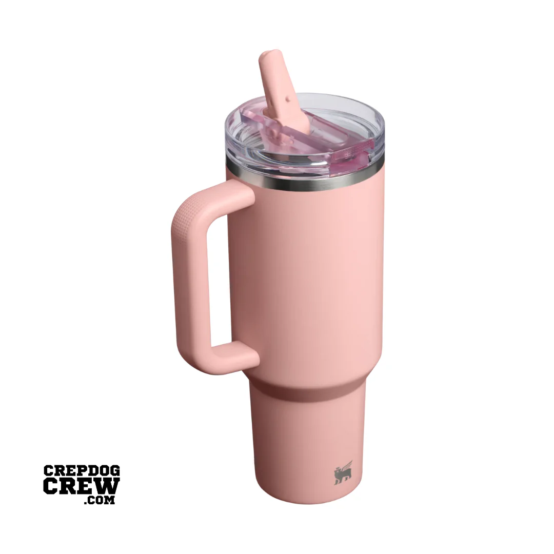 STANLEY TUMBLER Mug ProTour Flip Straw Peach Rose 40 oz - Image 2