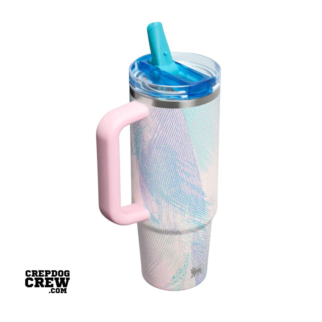 STANLEY TUMBLER Mug ProTour Flip Straw Sea Glass Plume FADE 30 oz - Image 2