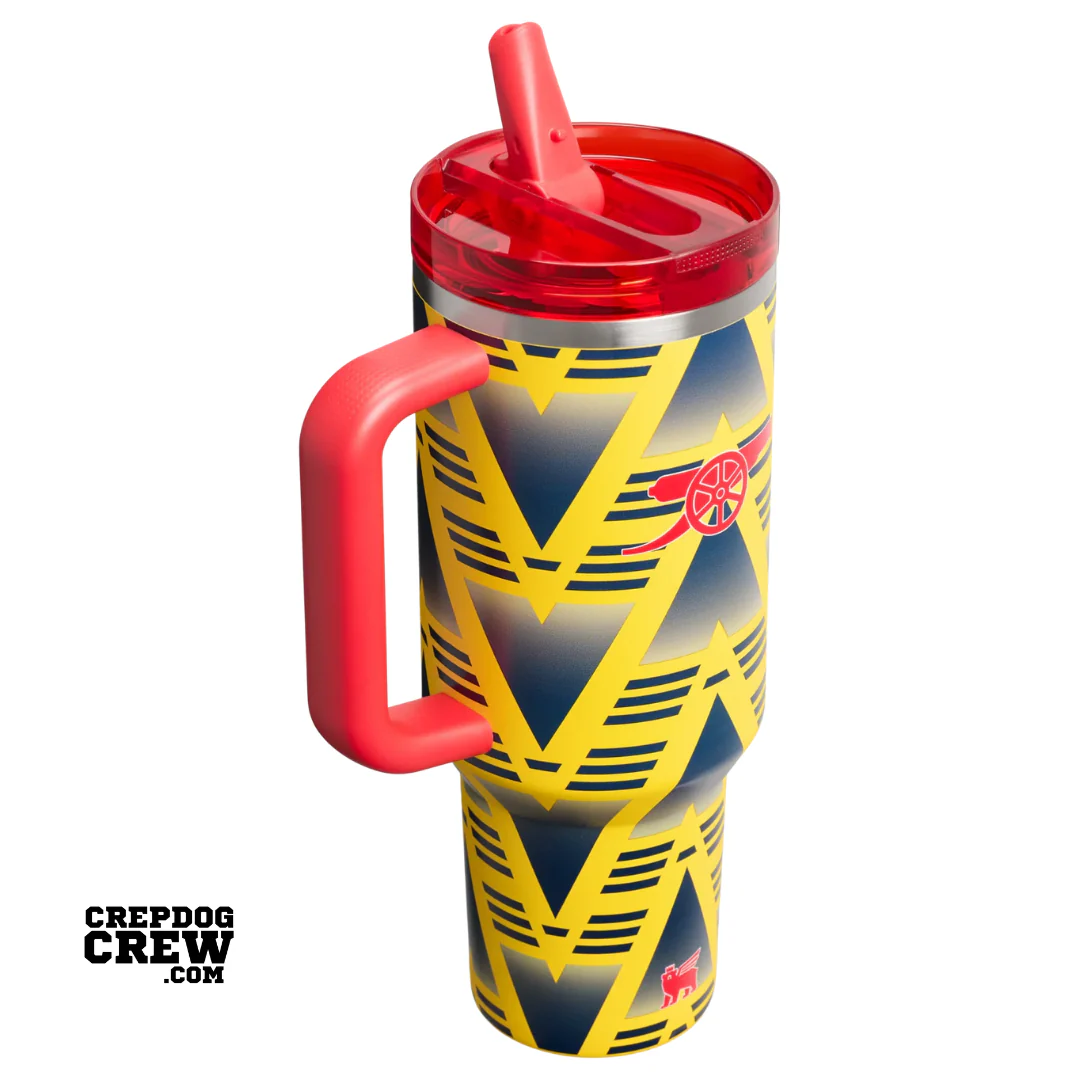STANLEY x Arsenal TUMBLER Mug 1913 ProTour Flip Straw Arsenal Bruised Banana 40 oz (Limited Edition) - Image 2