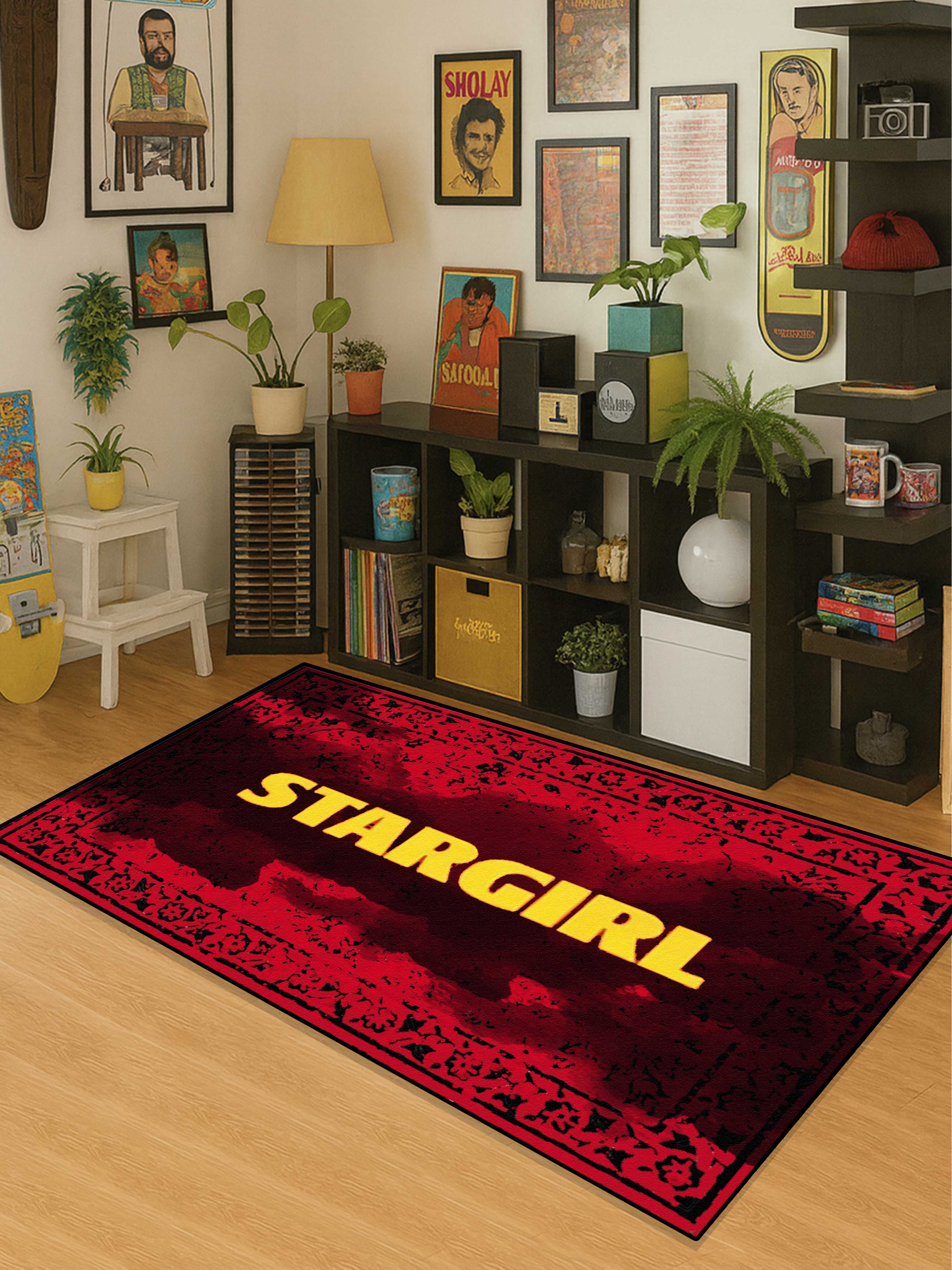 Stargirl traditional design Washable Custom Rug - Image 2