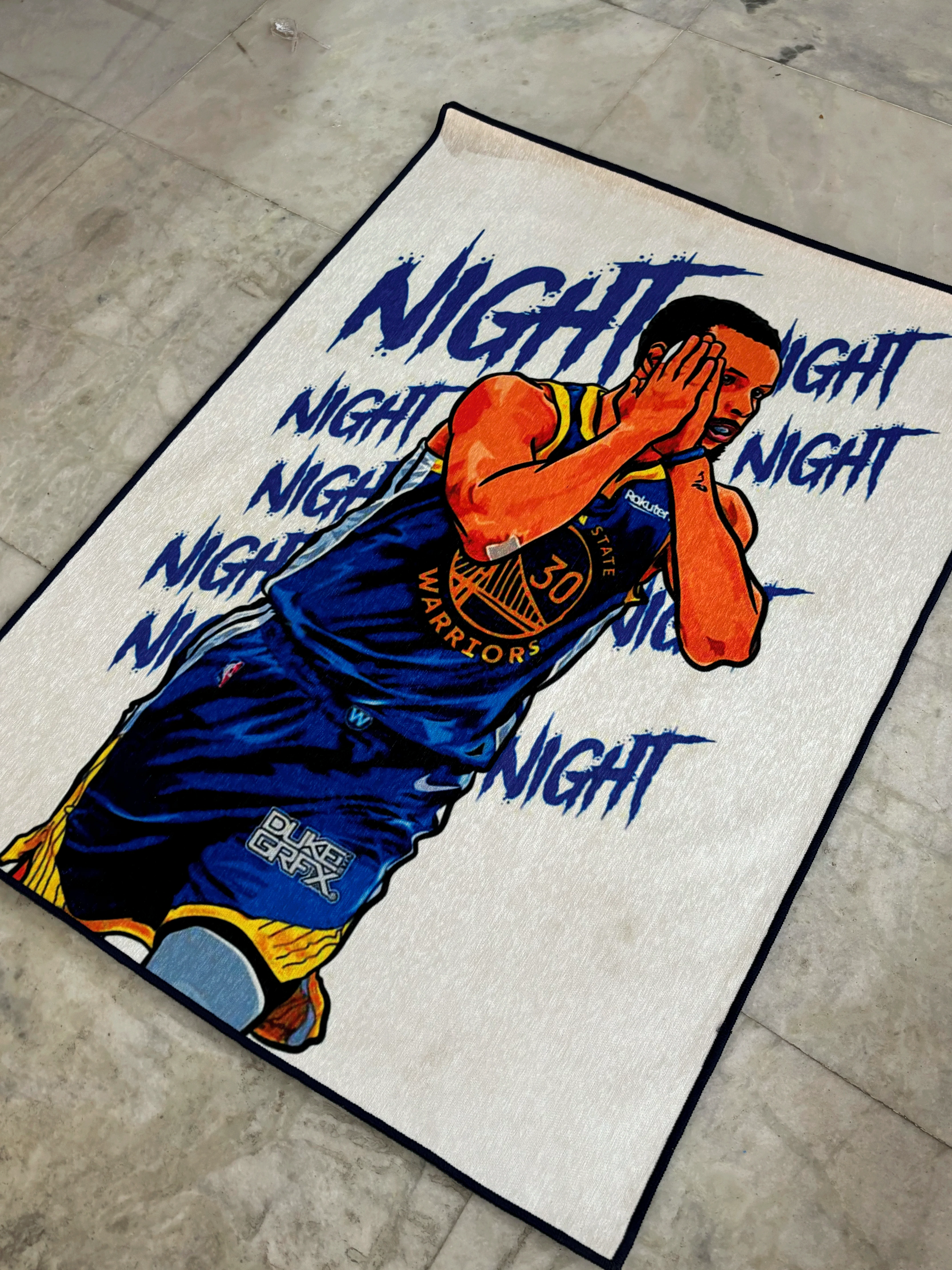 Stephen curry Washable Custom Rug - Image 3