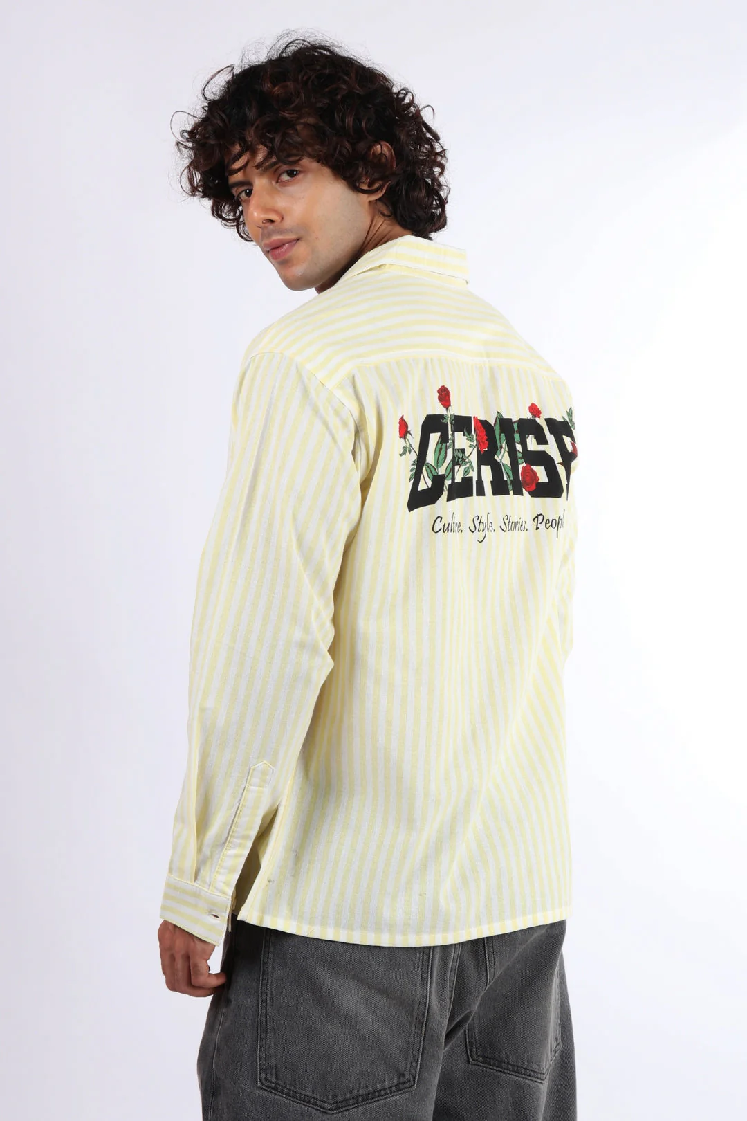 STRIPE PLAIN CERISE SHIRT - Image 6