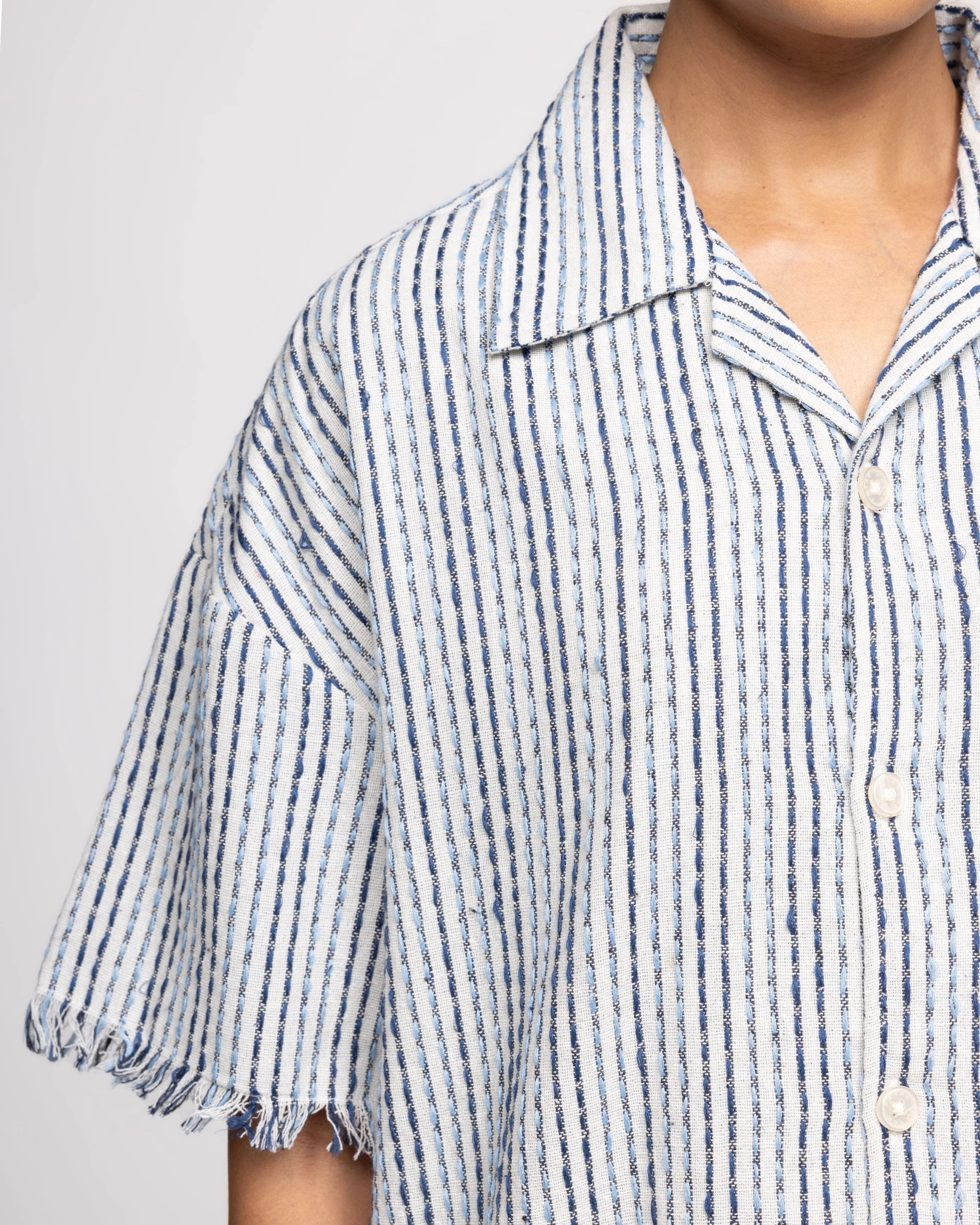 Striped Kantha - Shirt - Image 5