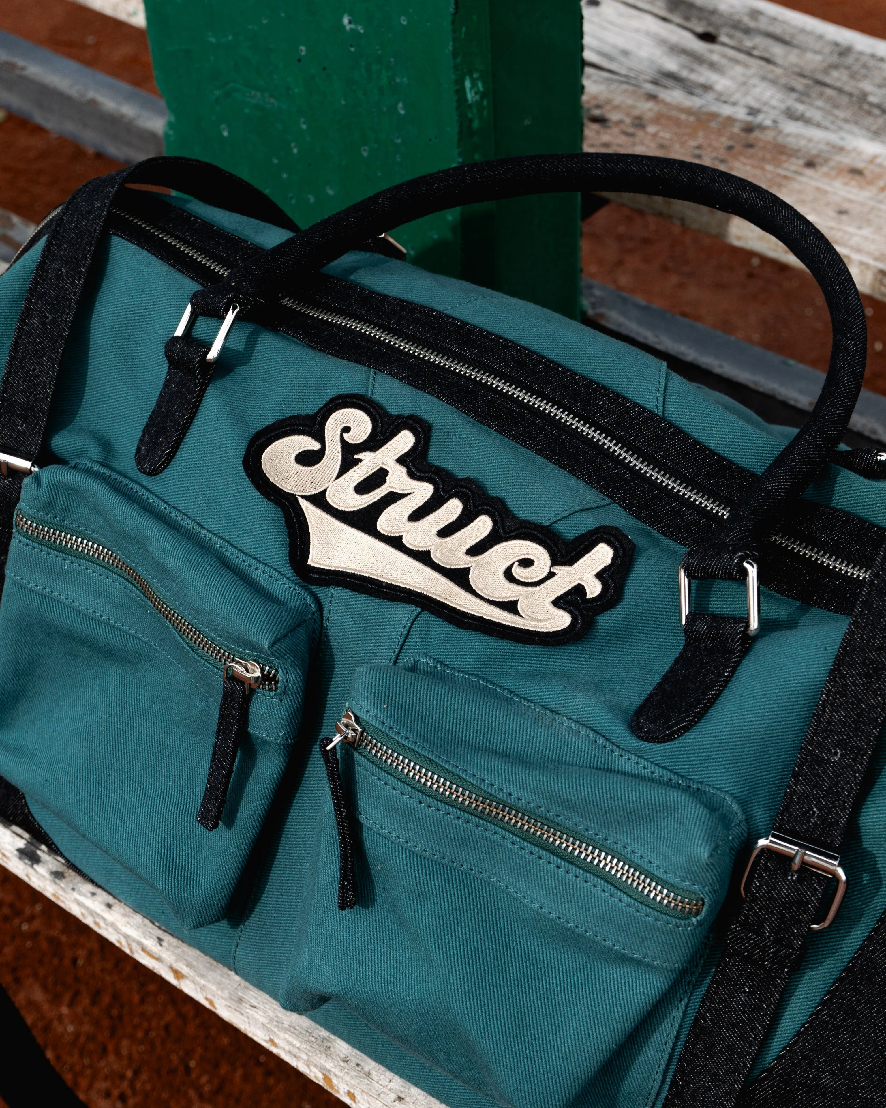 STRUCT CLUB DENIM DUFFLE BAG - Image 8
