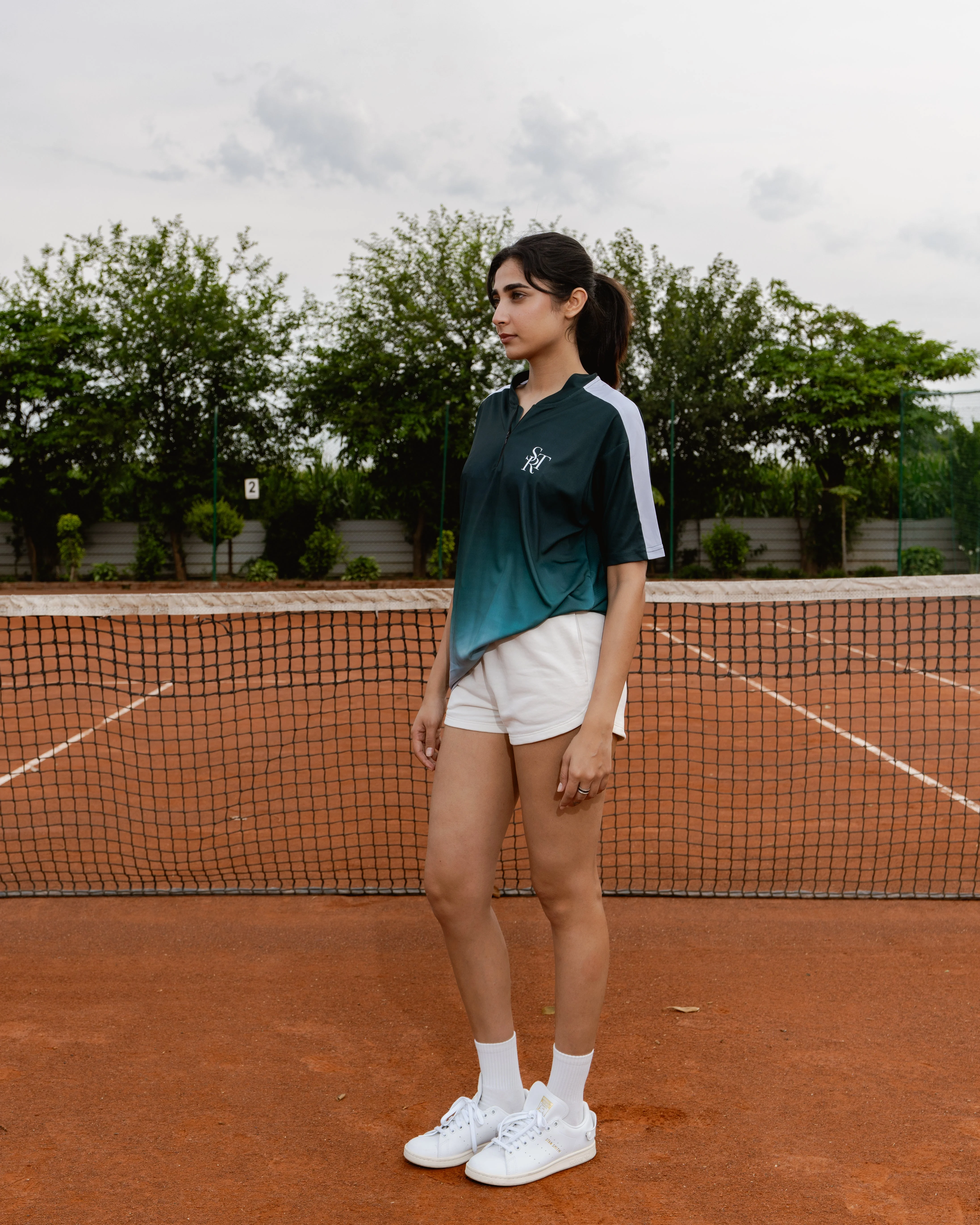 STRUCT SPORTS PERFORMANCE HALF ZIP - GREEN - Image 8