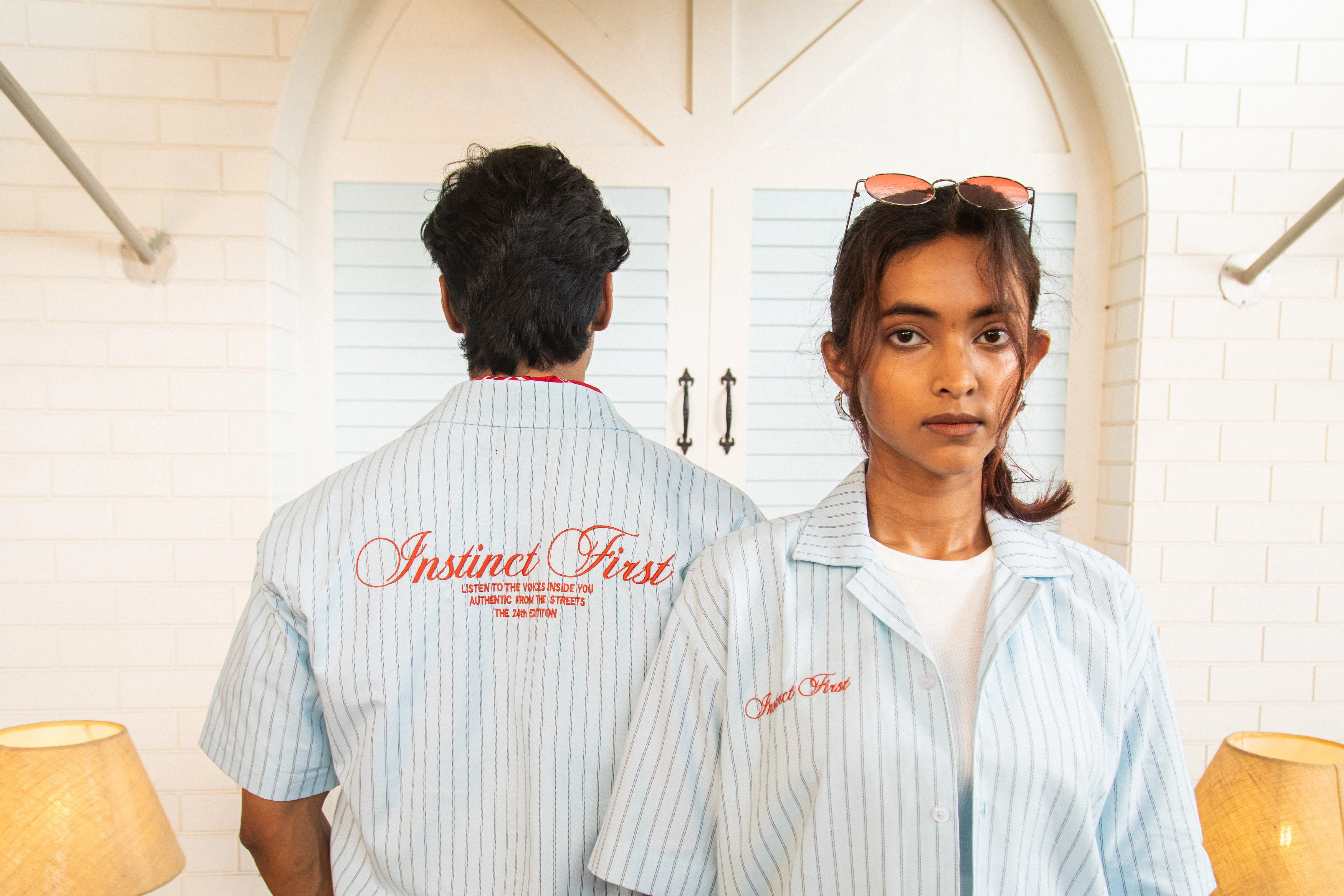 Summer Stripe Shirt - (Sky) - Image 6