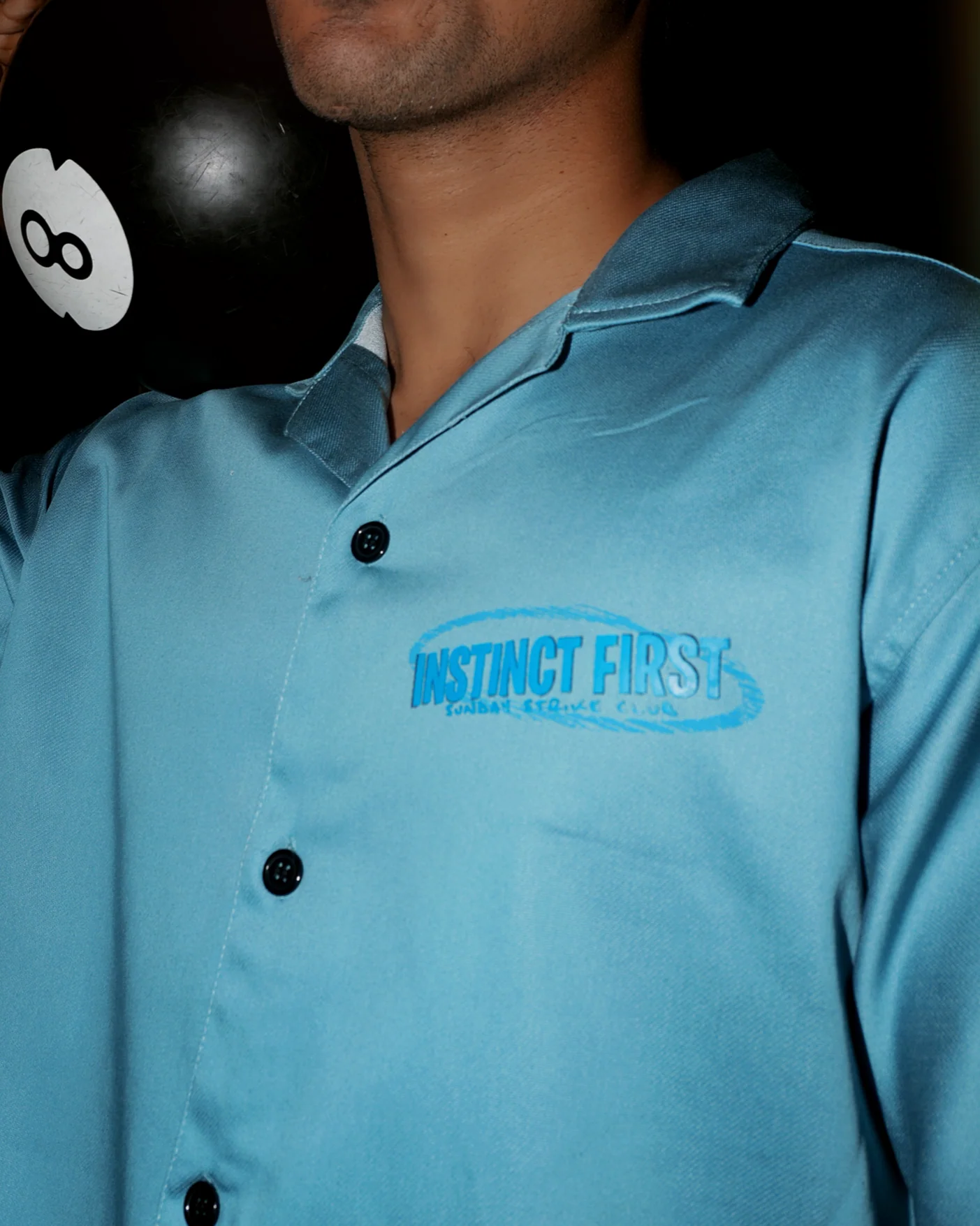 Sunday Strike Club Shirt - (Blue) - Image 4