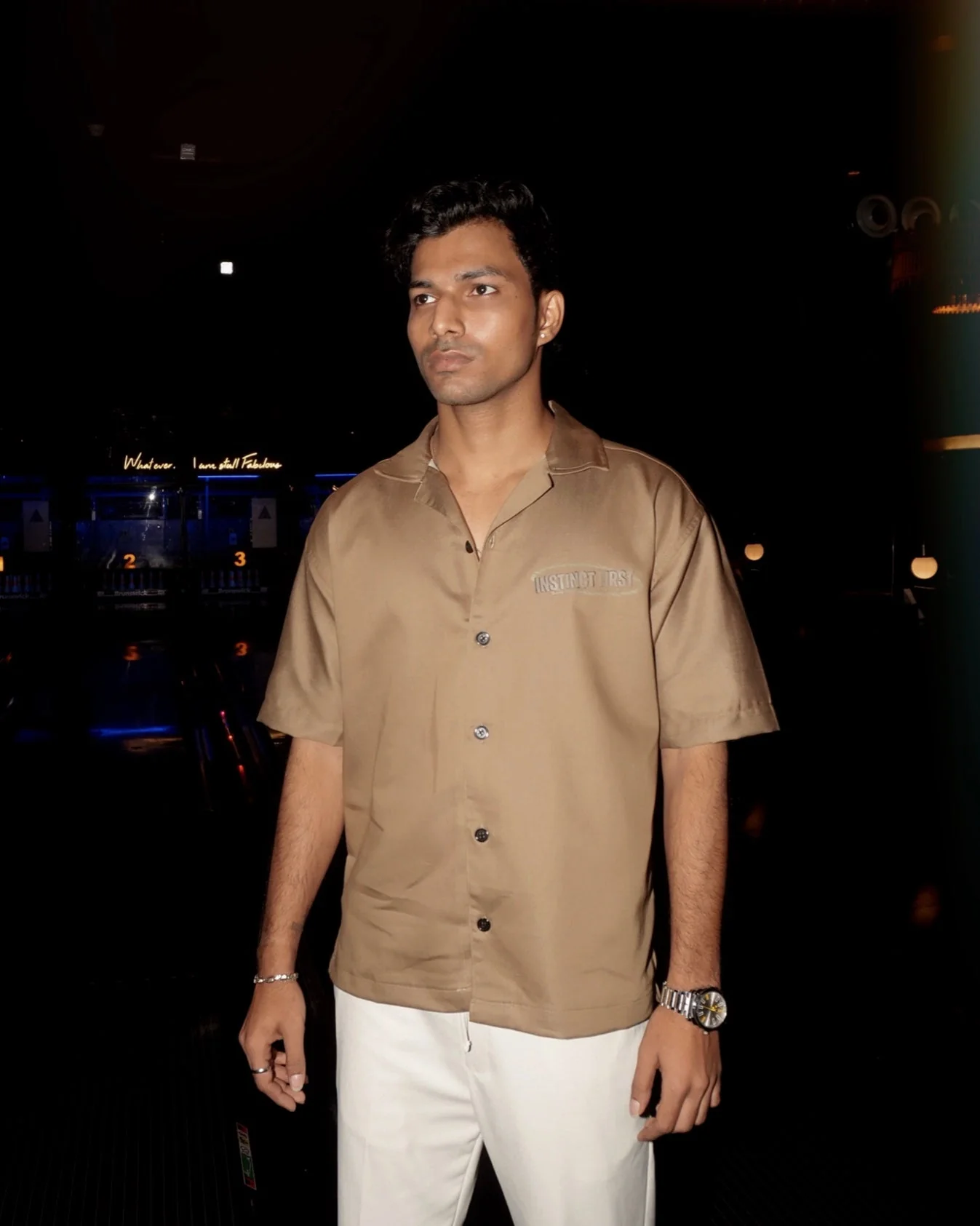 Sunday Strike Club Shirt - (Brown) - Image 2