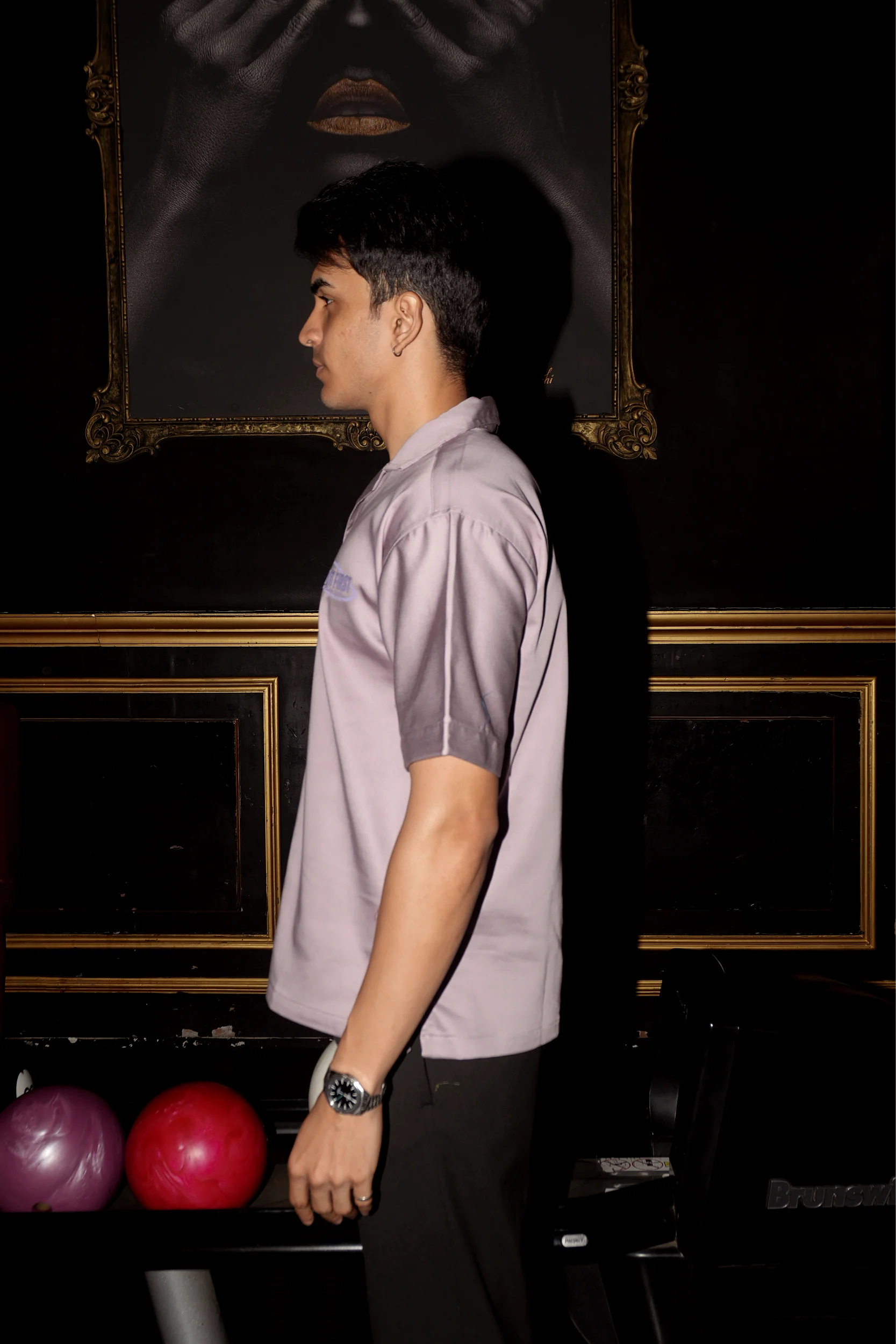Sunday Strike Club Shirt - (Purple) - Image 4