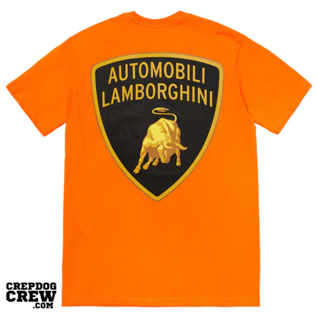 Supreme Automobili Lamborghini Tee Orange - Image 2