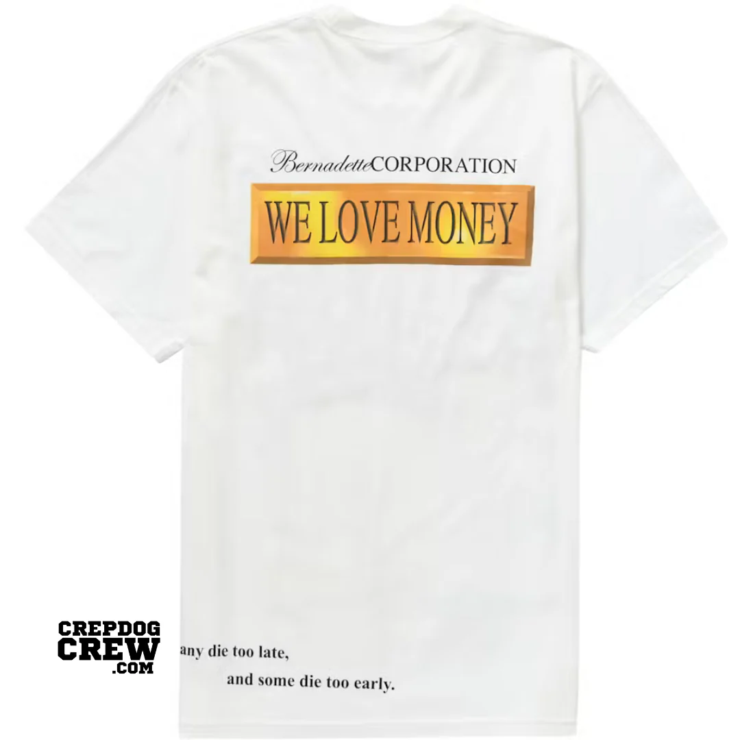 SUPREME BERNADETTE CORPORATION MONEY TEE WHITE - Image 2