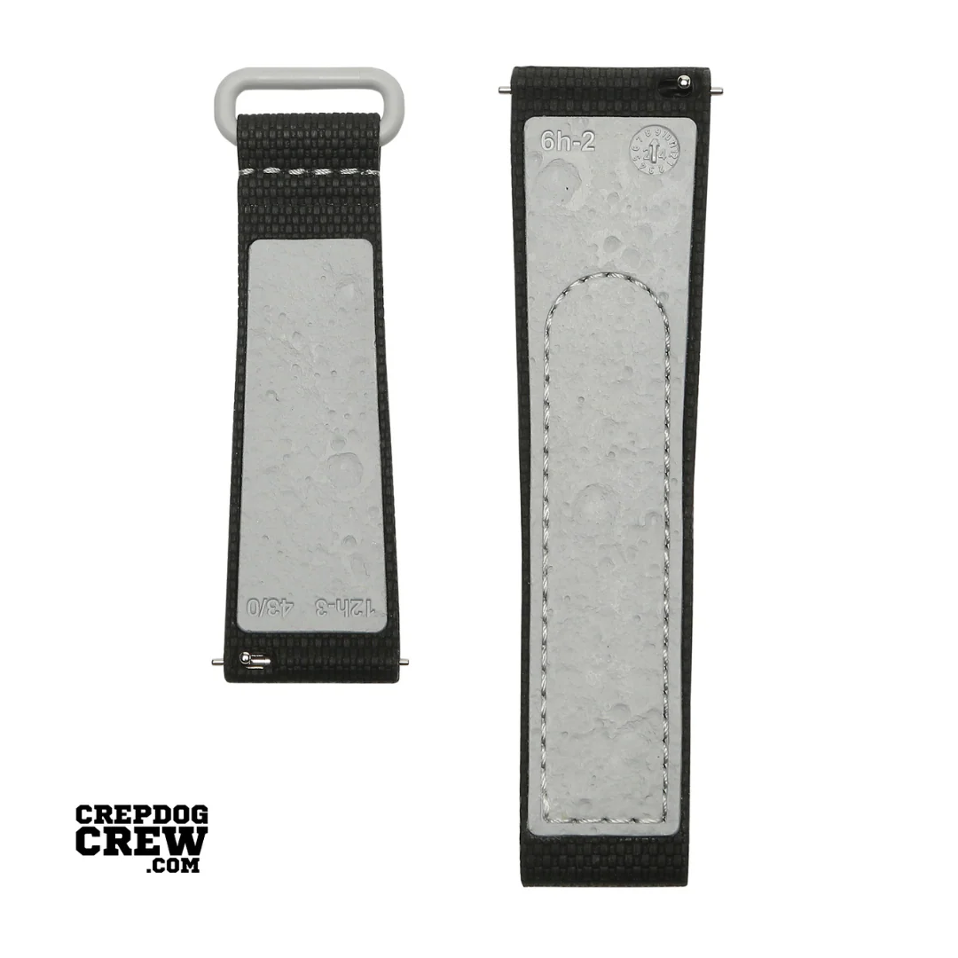 Swatch x Omega Bioceramic Moonswatch Black Grey Straps - Image 2