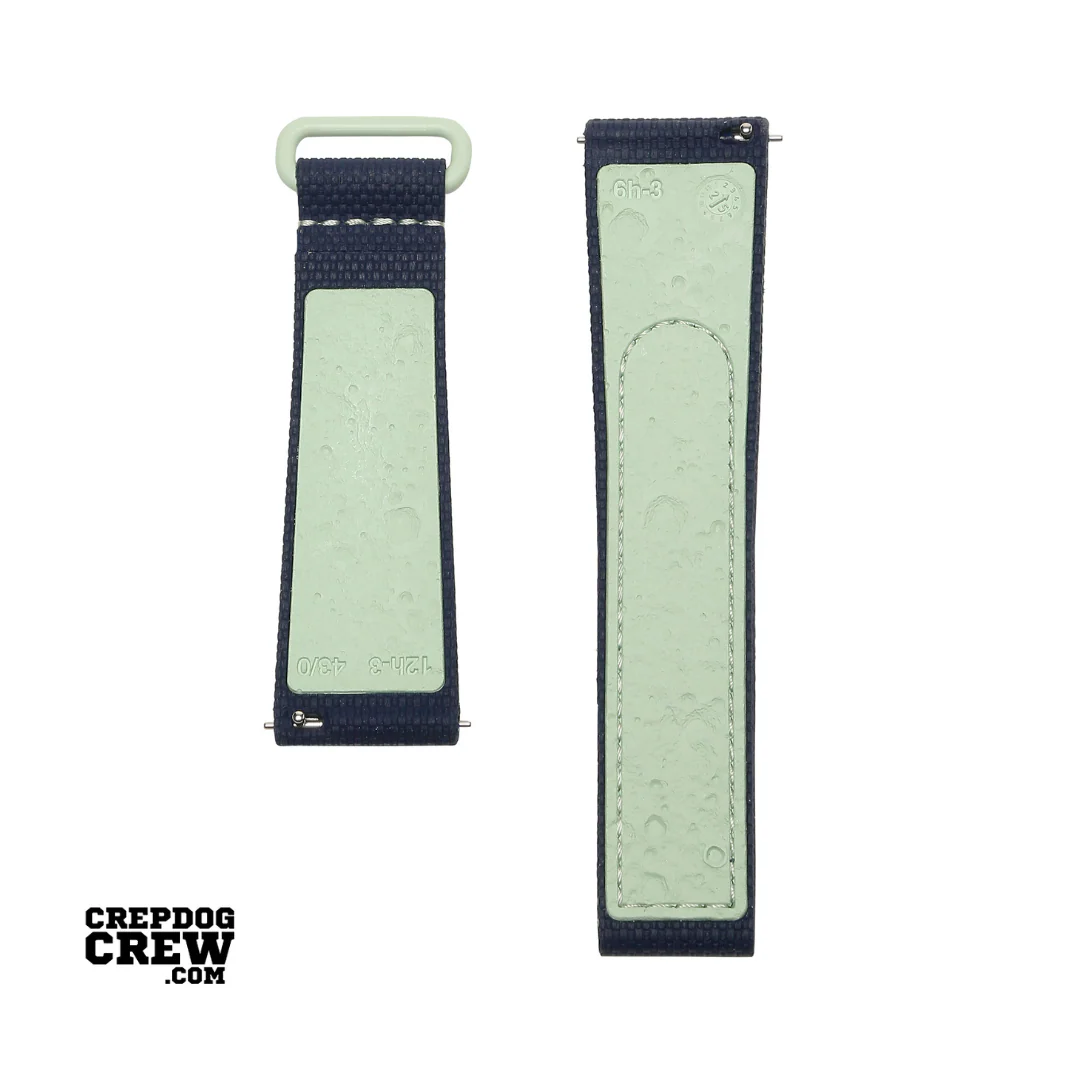 Swatch x Omega Bioceramic Moonswatch Dark Blue Green Straps - Image 2