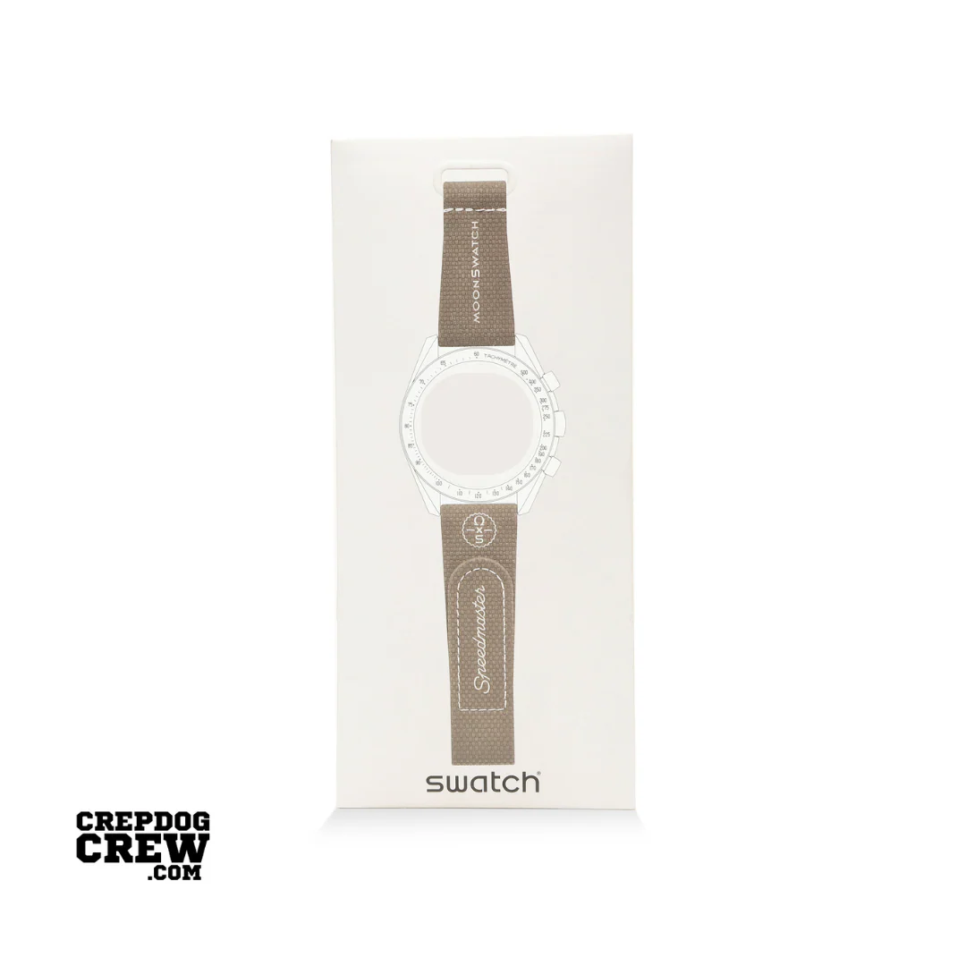 Swatch x Omega Bioceramic Moonswatch Dark Brown Sand Straps - Image 4