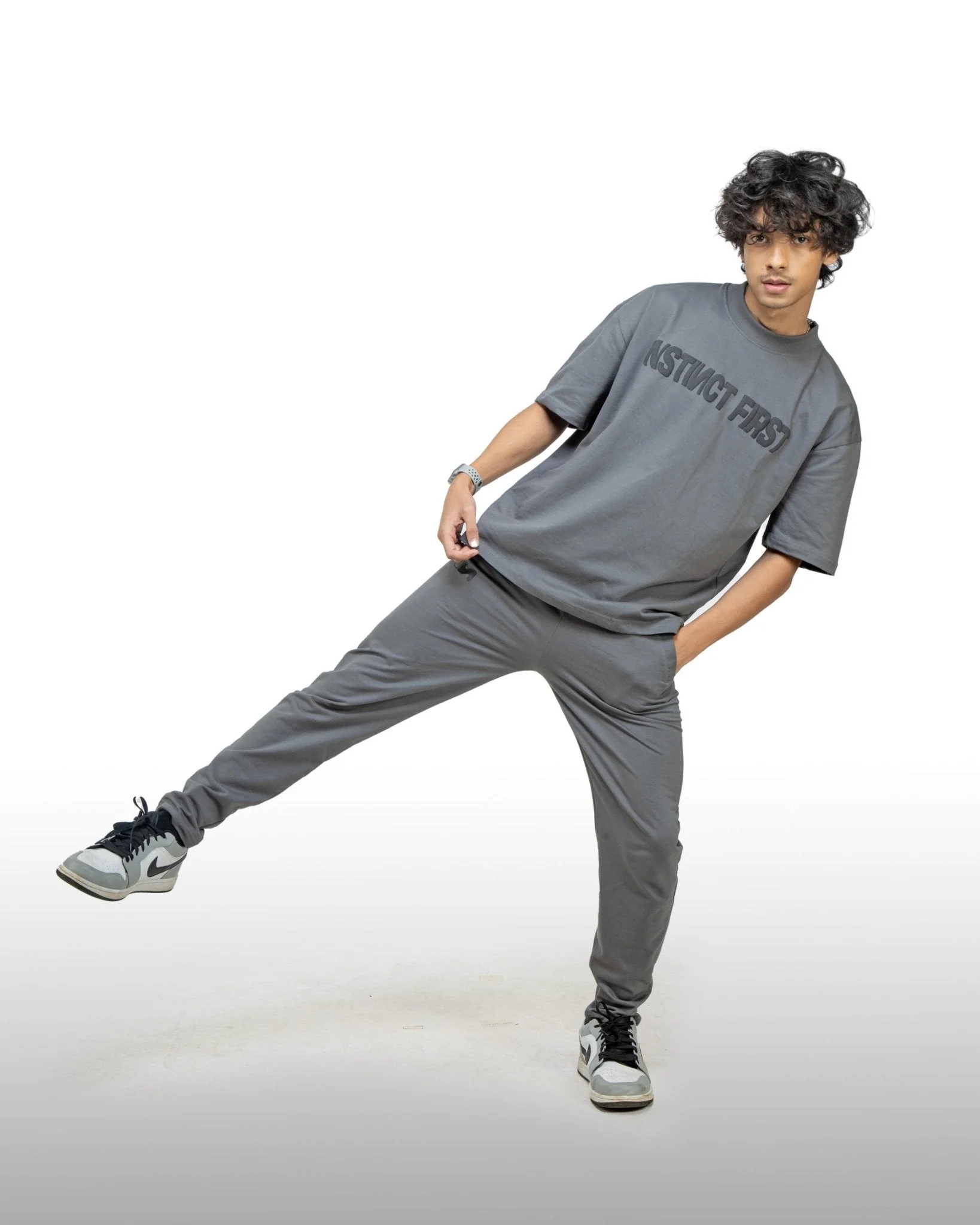 Sweatpants - (Steel Grey) - Image 3