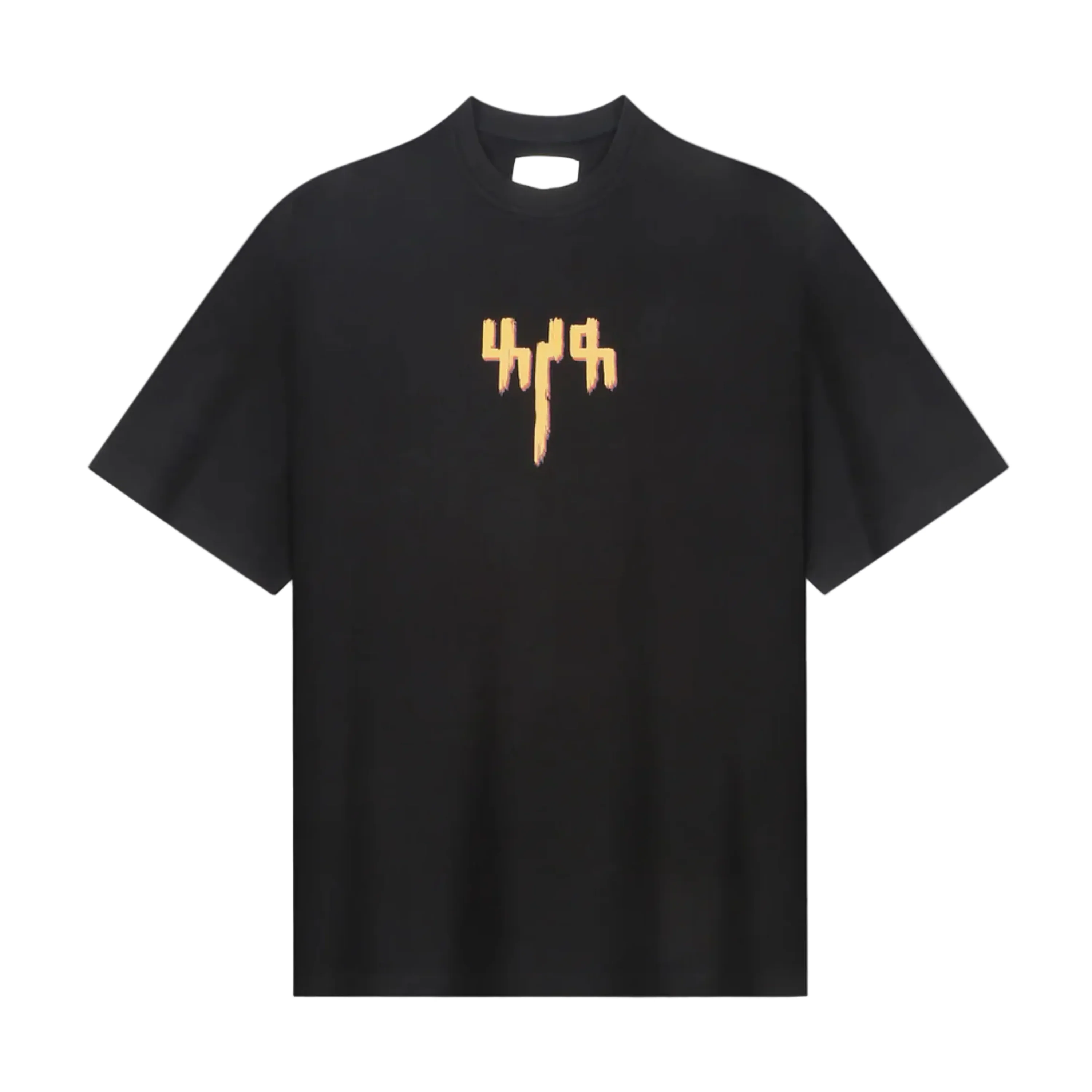 Taaza Khabar' - Tshirt Black - Image 2