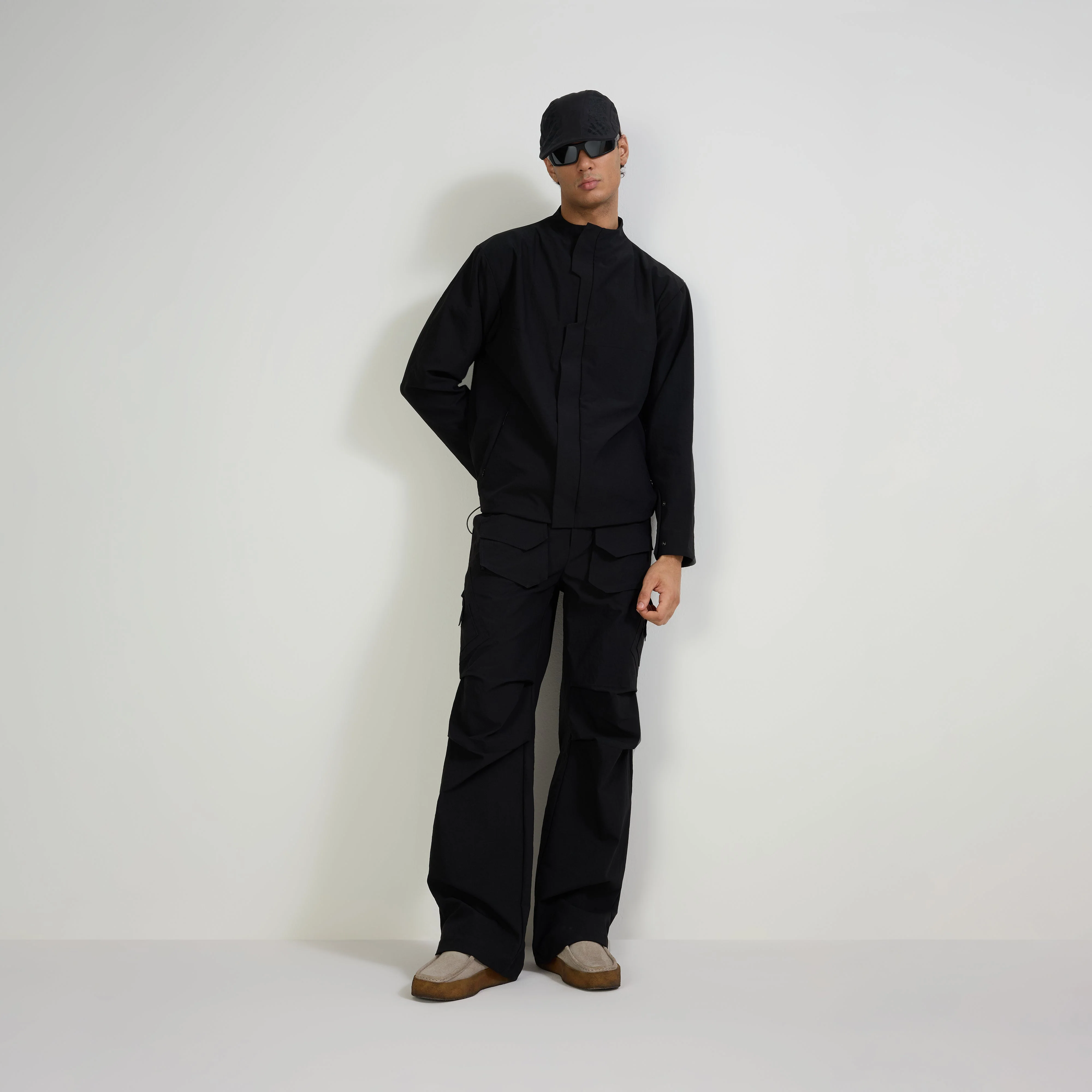 TECHNICAL JACKET - BLACK - Image 2