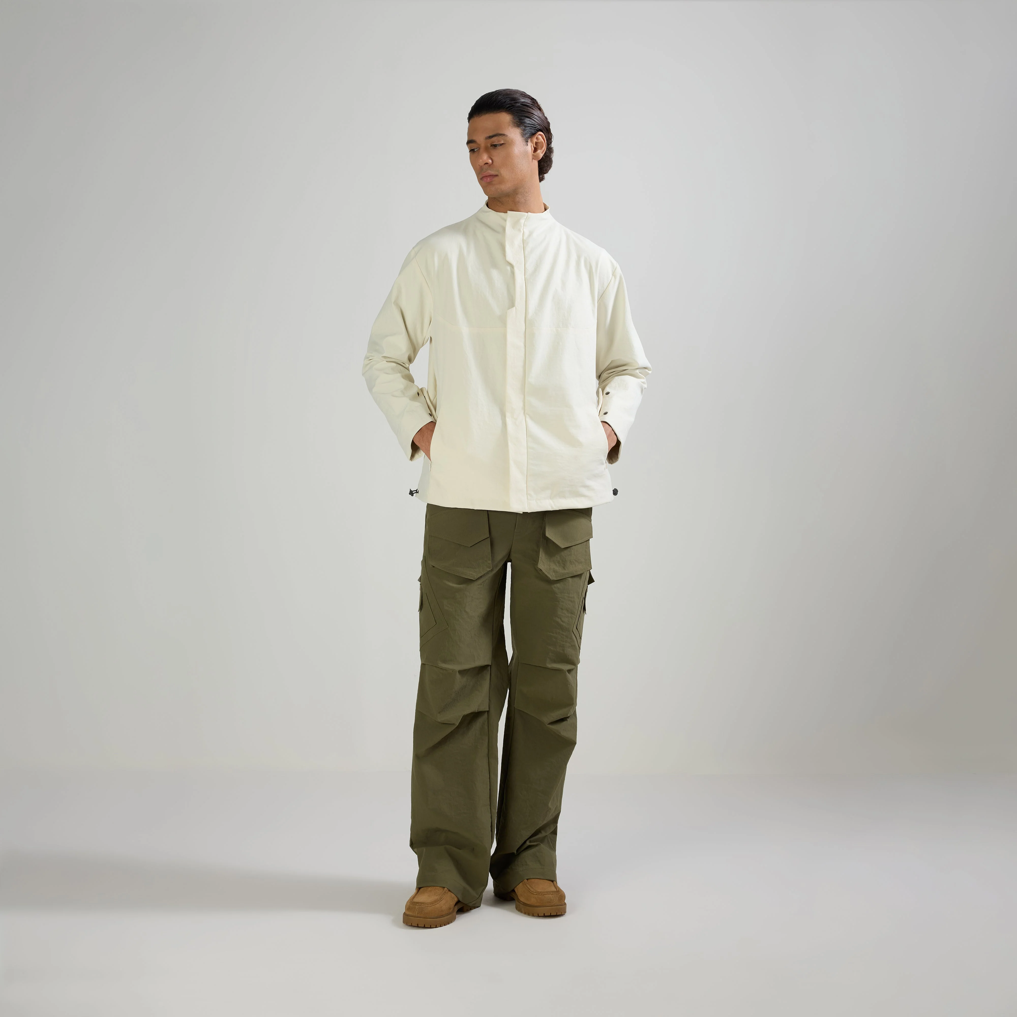 TECHNICAL JACKET - OFF WHITE - Image 2