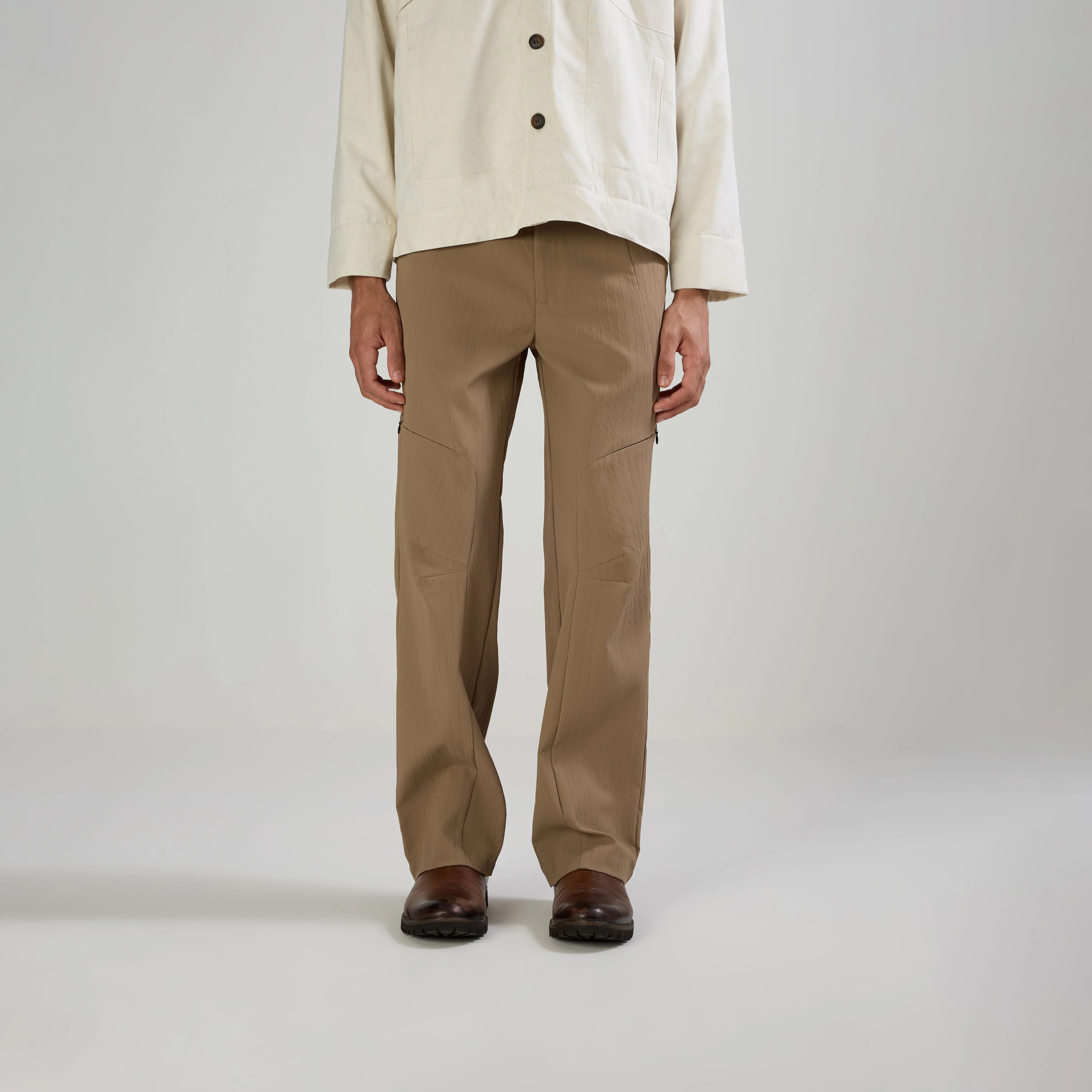 TECHNICAL PANTS - BROWN