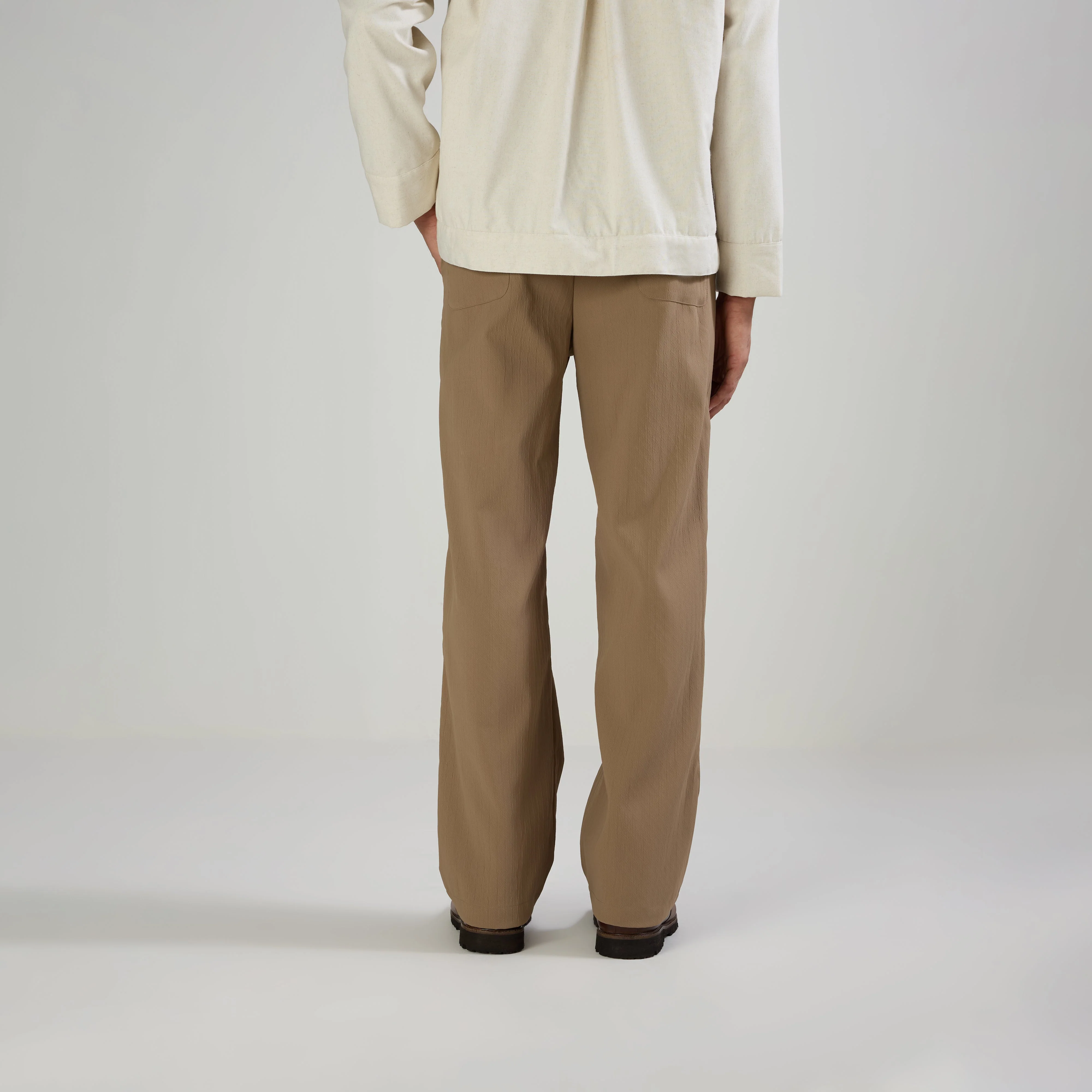 TECHNICAL PANTS - BROWN - Image 6