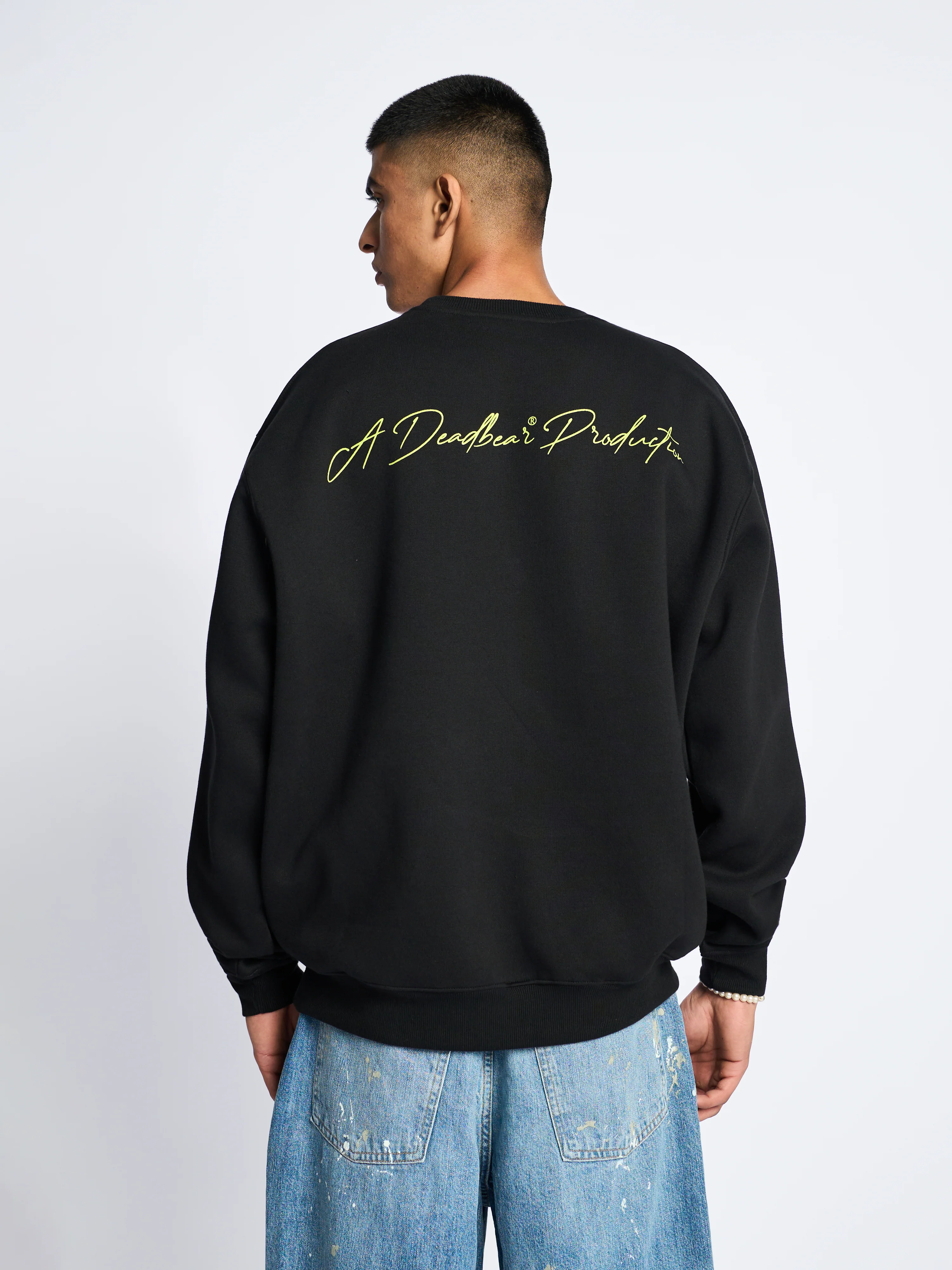 Ted Sweatshirt Black - Image 4
