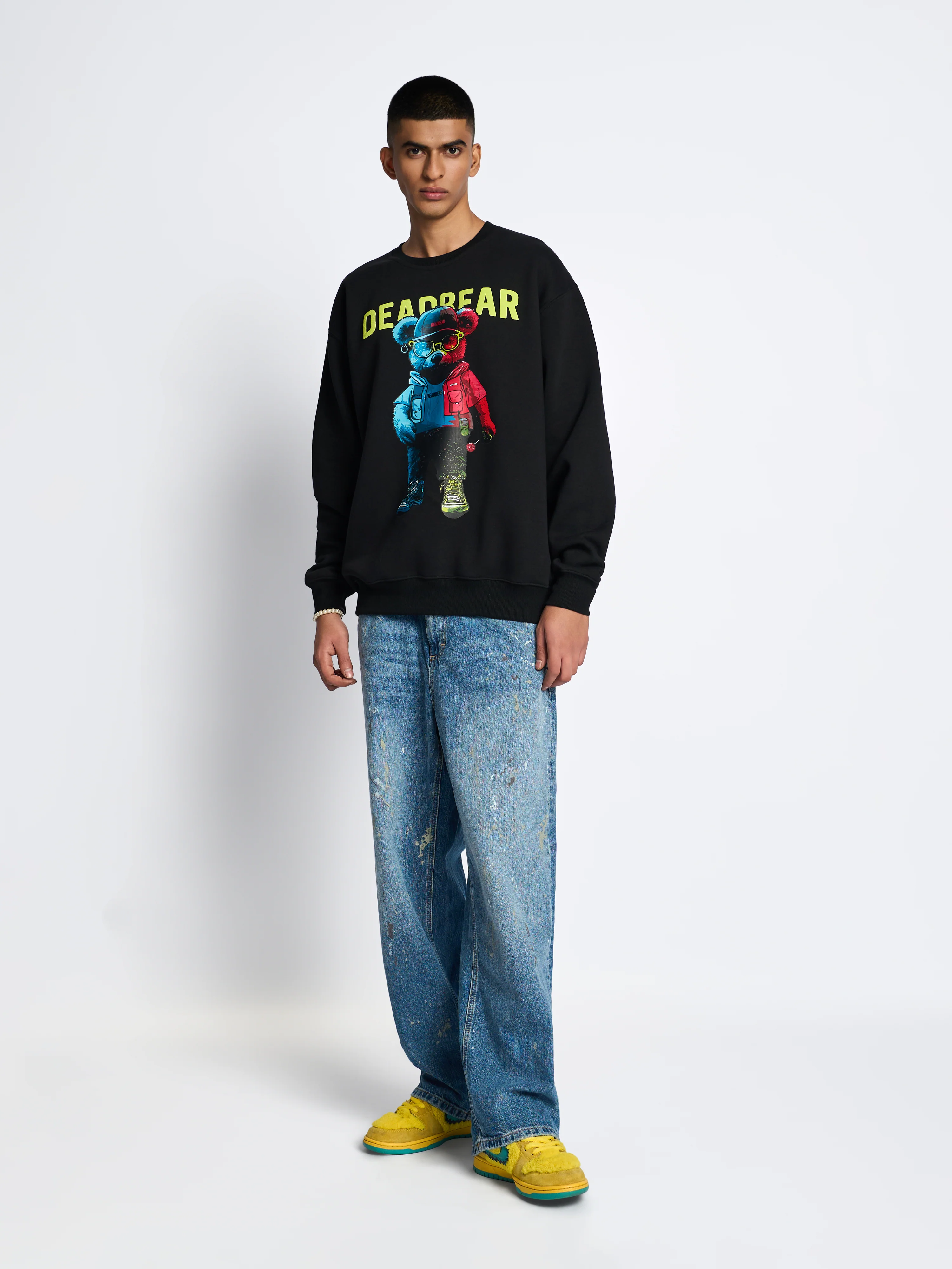 Ted Sweatshirt Black - Image 7