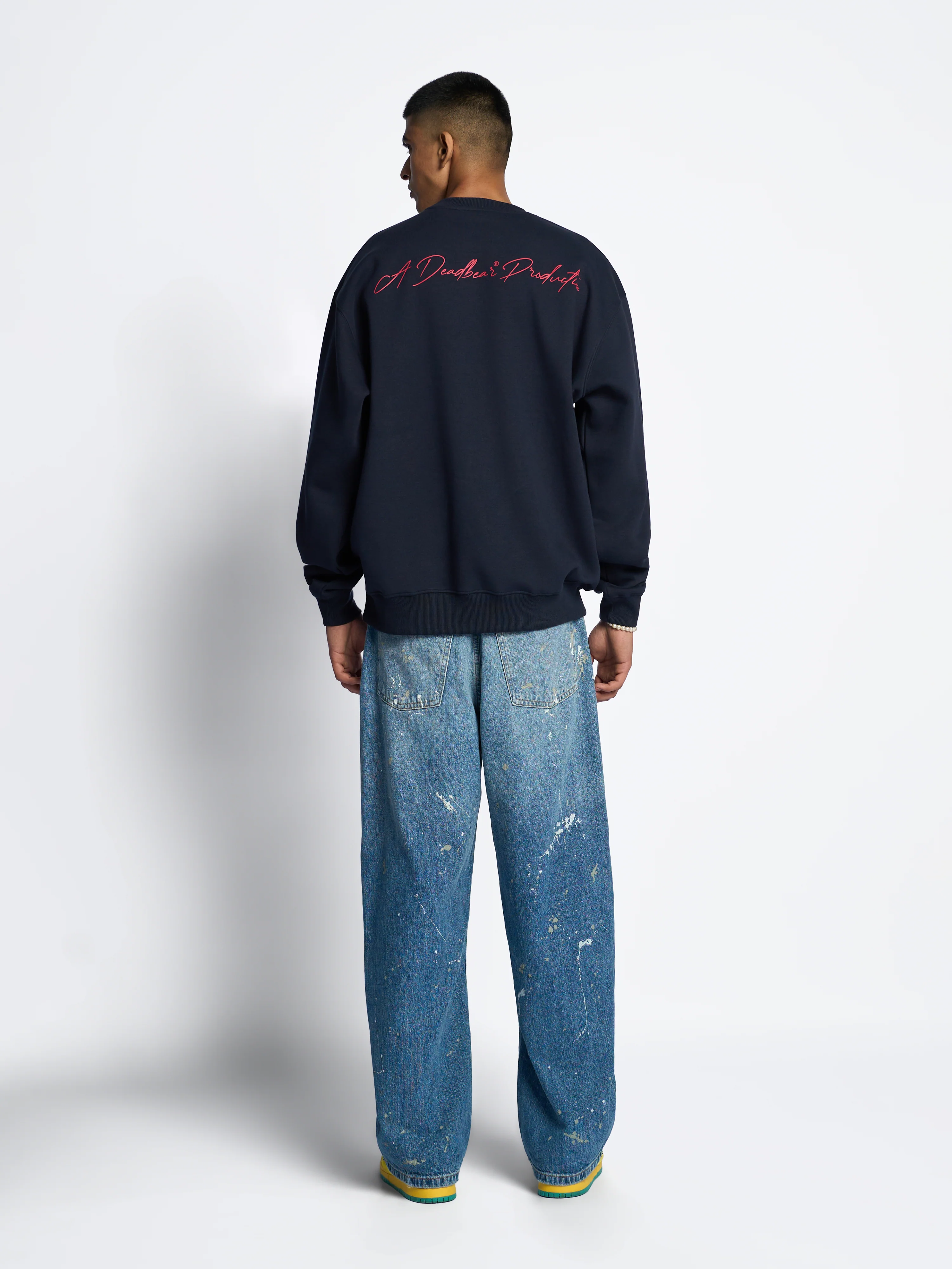 Ted Sweatshirt Navy - Image 6