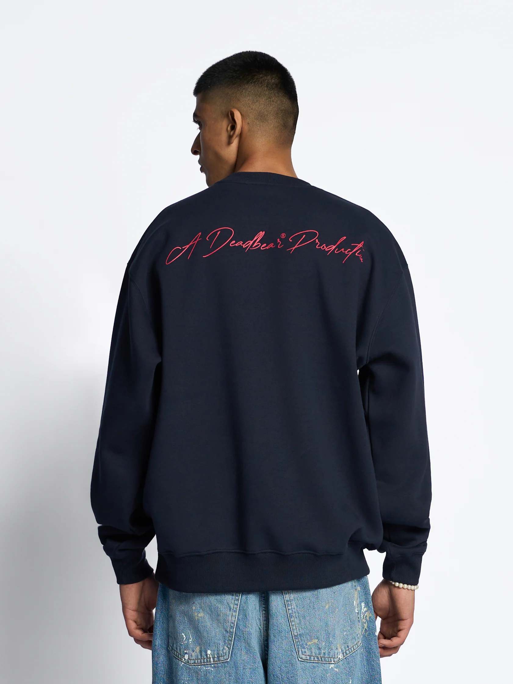 Ted Sweatshirt Navy - Image 7