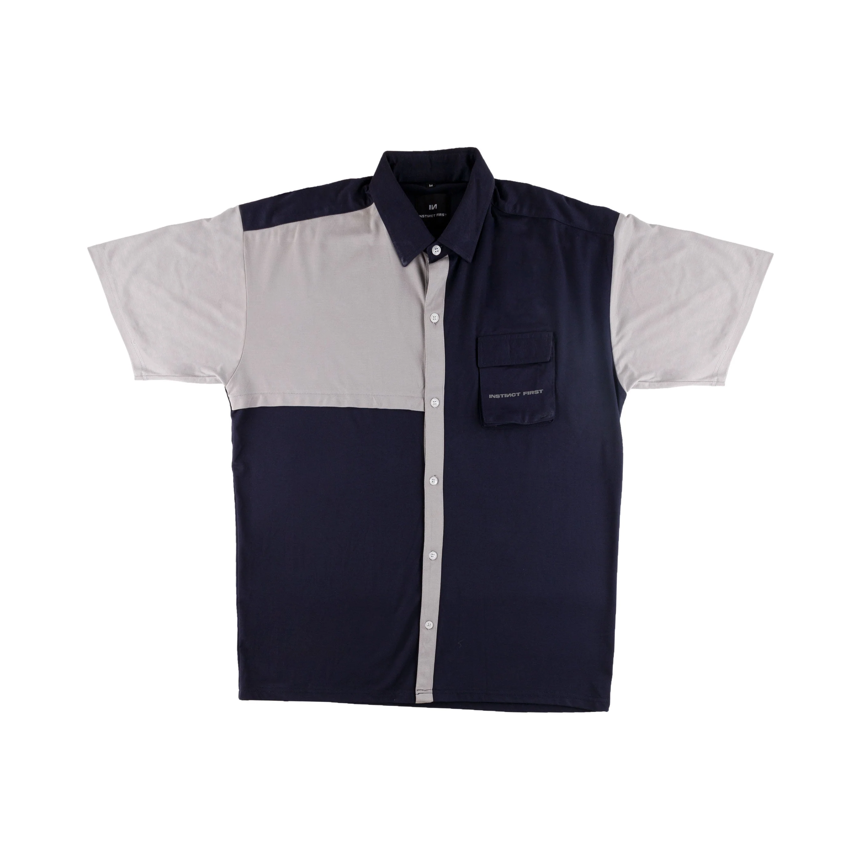 Tencil Shirt - (Blue Grey)