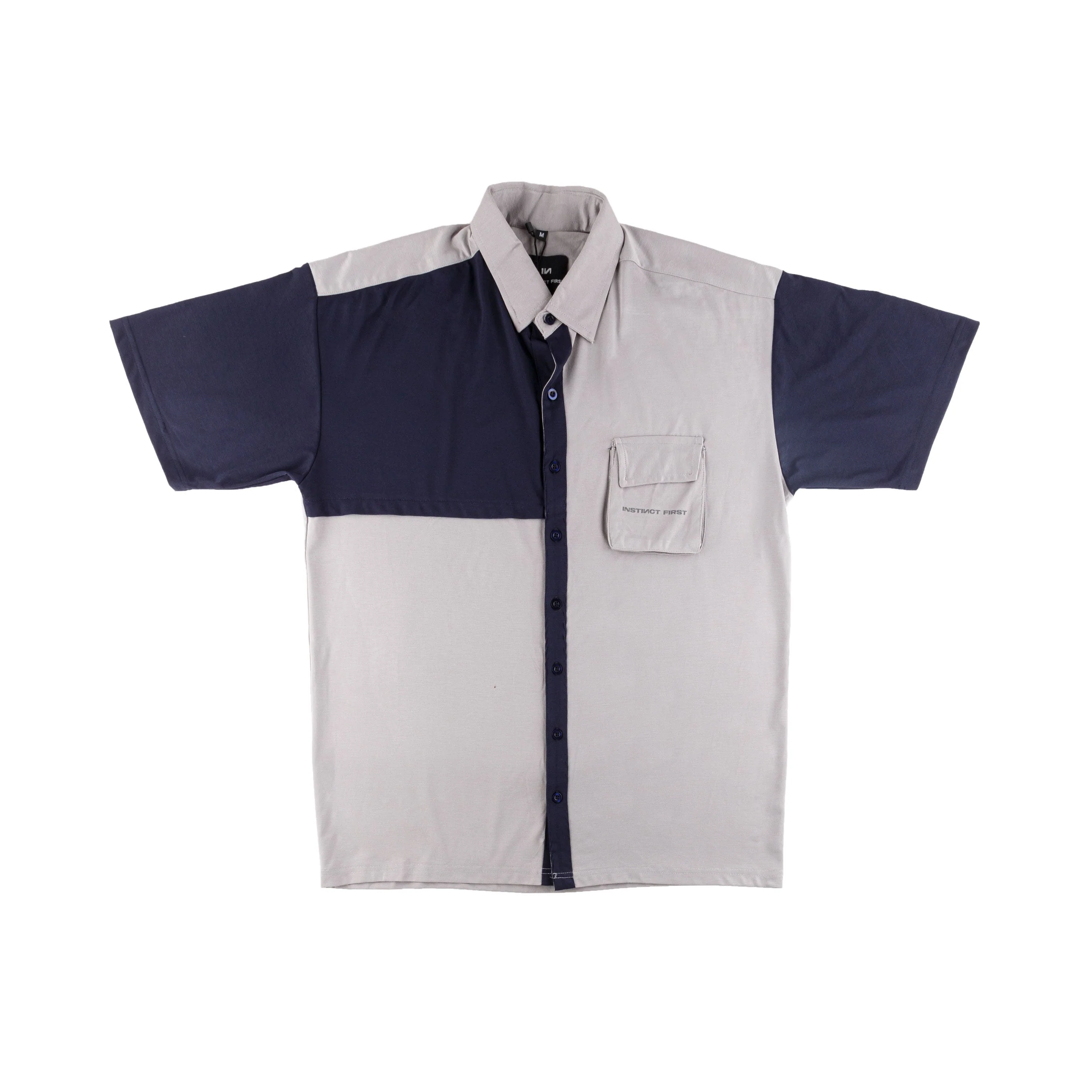 Tencil Shirt - (Grey Blue)