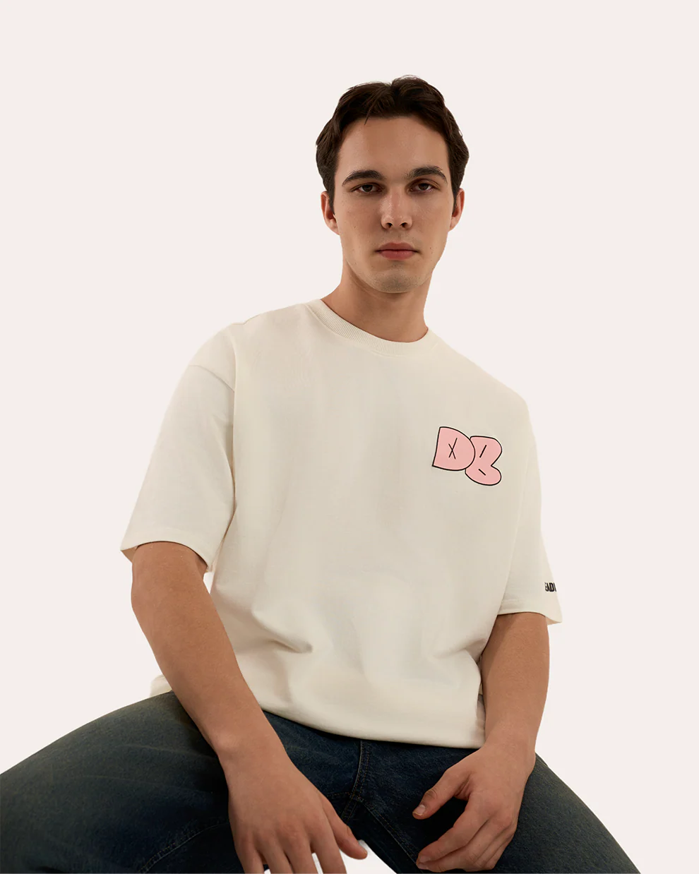 The Bat Tee Cream White - Image 4