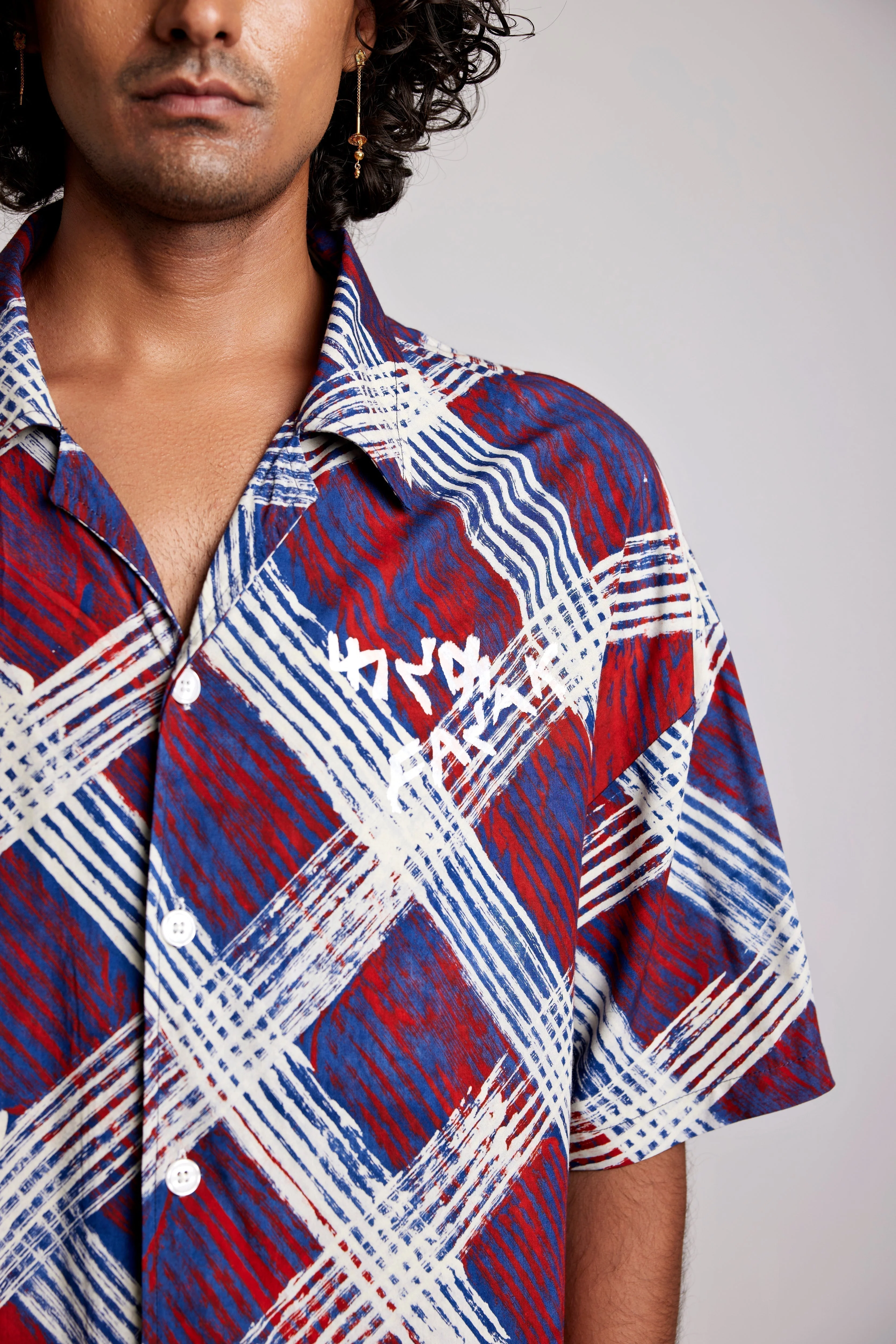 The Criss-cross Bagru - Shirt - Image 6