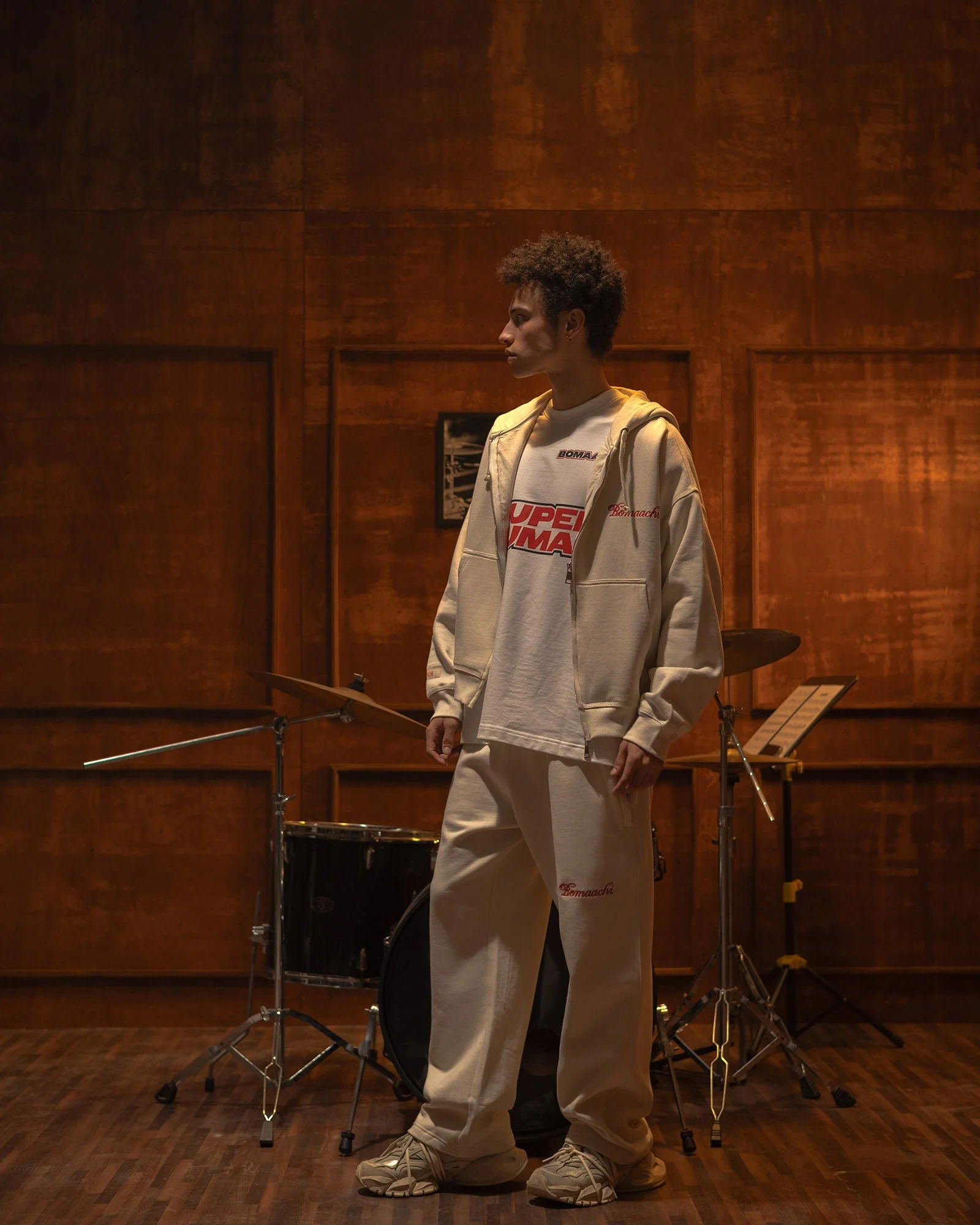 The Elevated Blank Cloud Dancer Sweatpants - Image 3