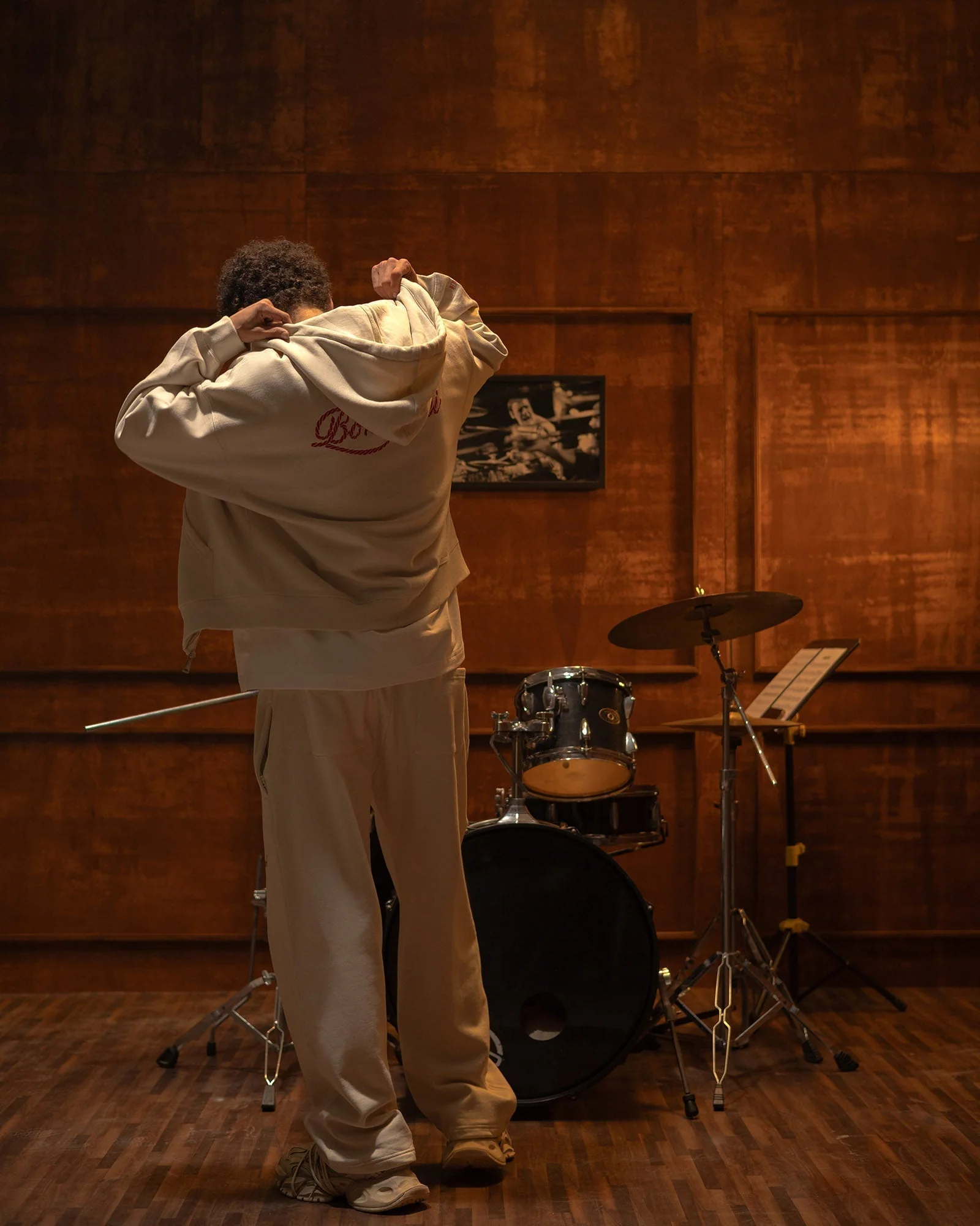 The Elevated Blank Cloud Dancer Sweatpants - Image 6