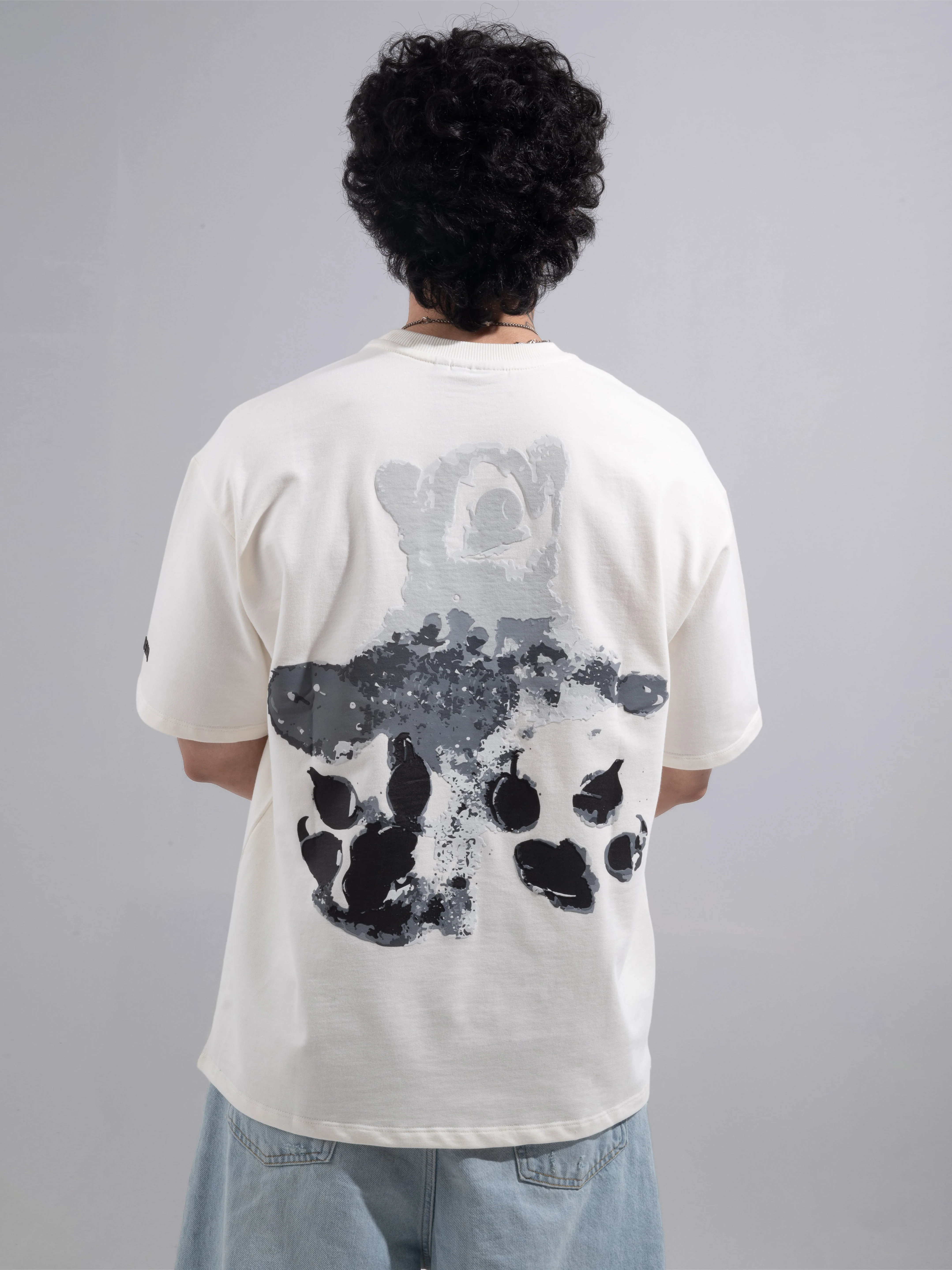 The Shadow Tee Cream White - Image 3