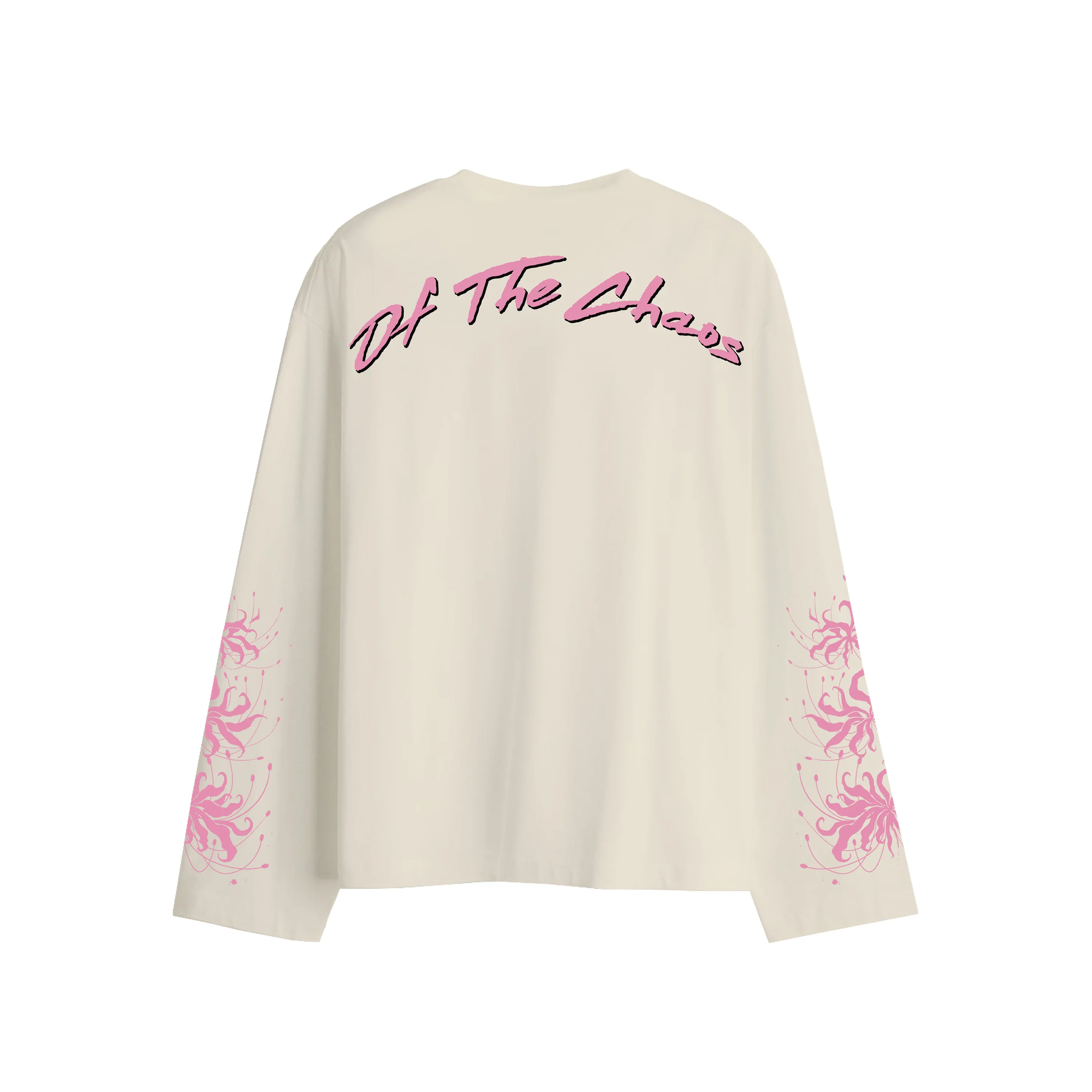 TIGER LILLIES LONG SLEEVE T-SHIRT - OFF WHITE - Image 2