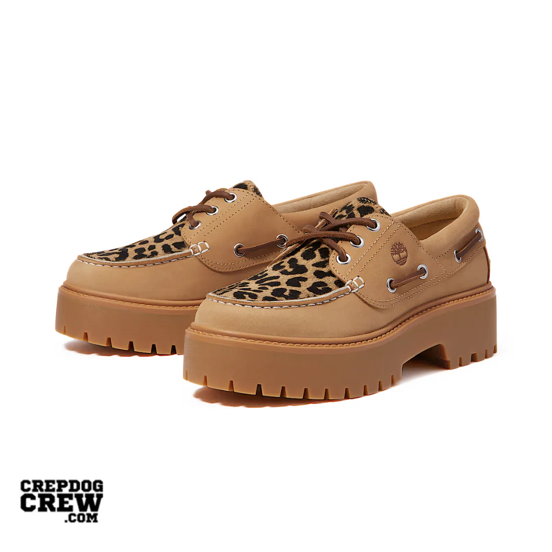 Timberland Stone Street Platform Boat Leopard Print (W) - Image 2