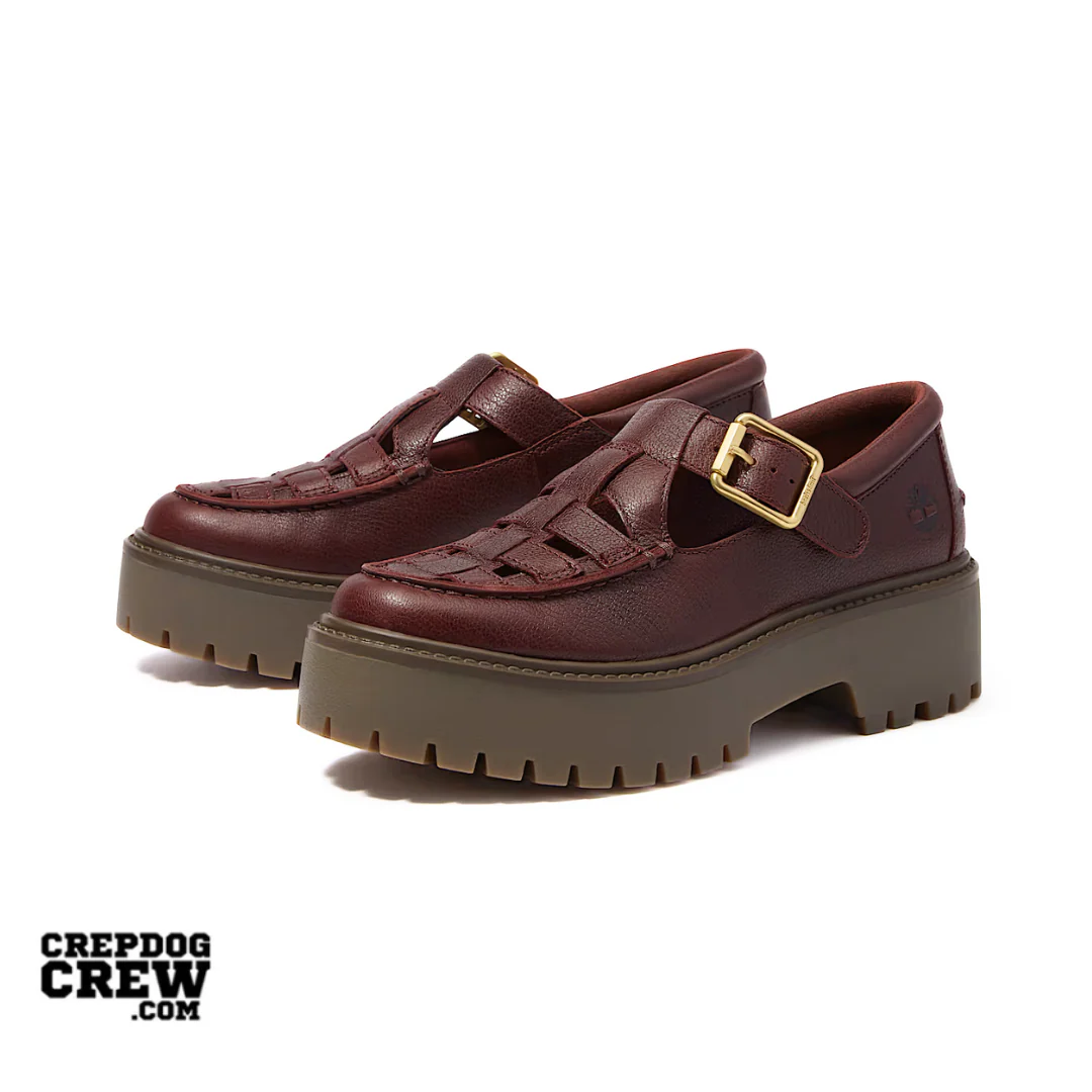 Timberland Stone Street Platform Buckle Burgundy Full-Grain (W) - Image 2