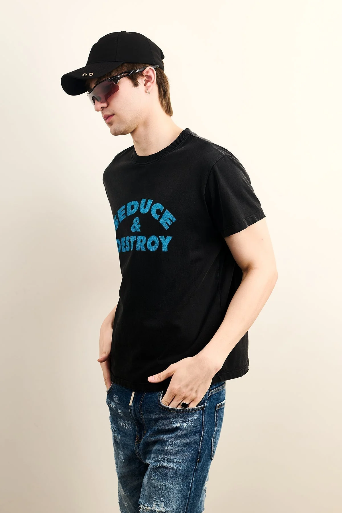 🖤 Track 01: Seduce & Destroy Vintage Tee: Unisex - Image 5