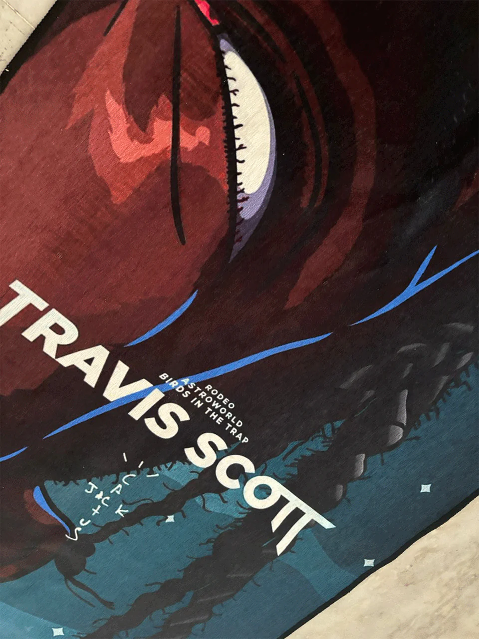 Travis Scott Printed Washable Custom Rug - Image 5