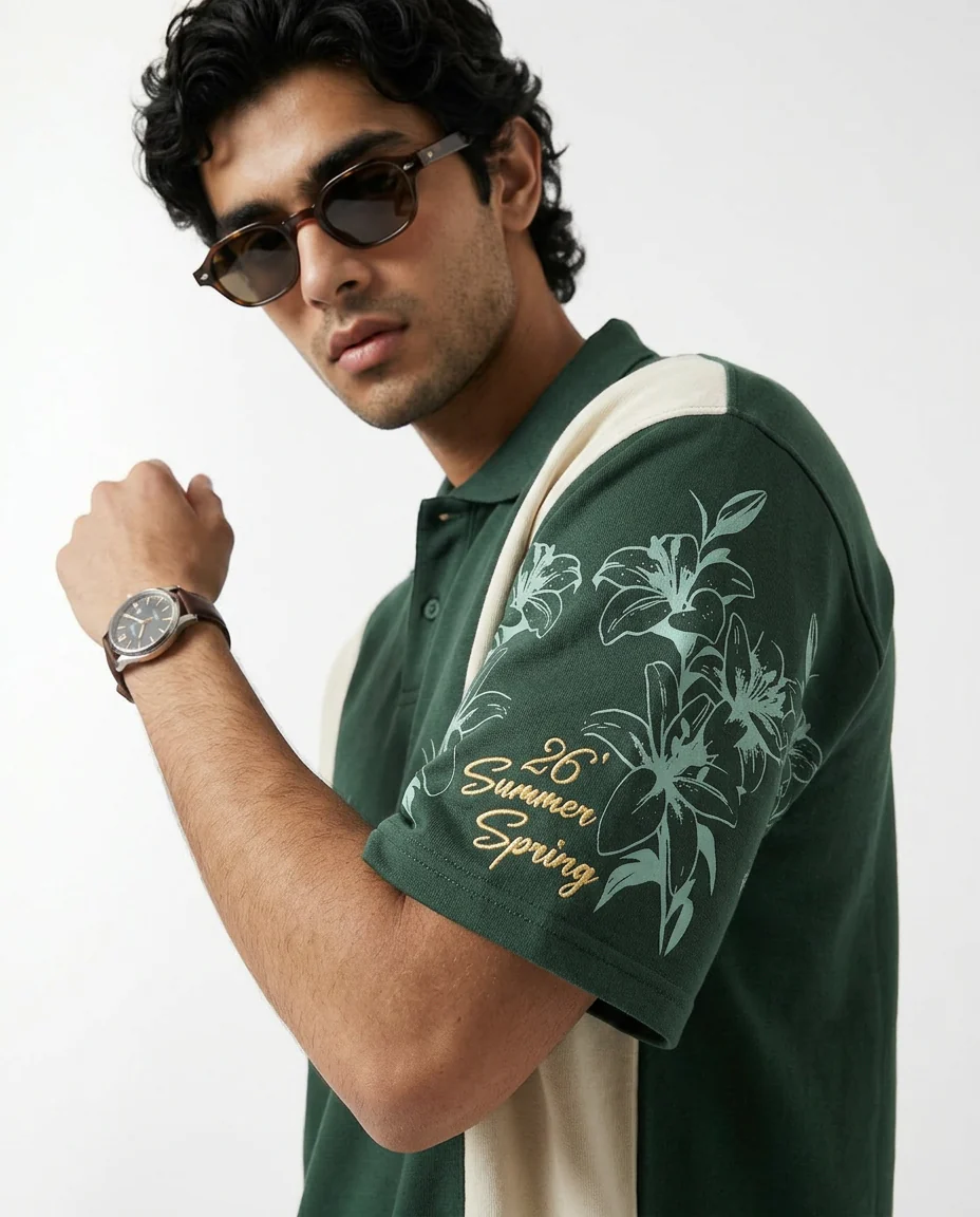 Tropical gleam - Hunter green - Image 5
