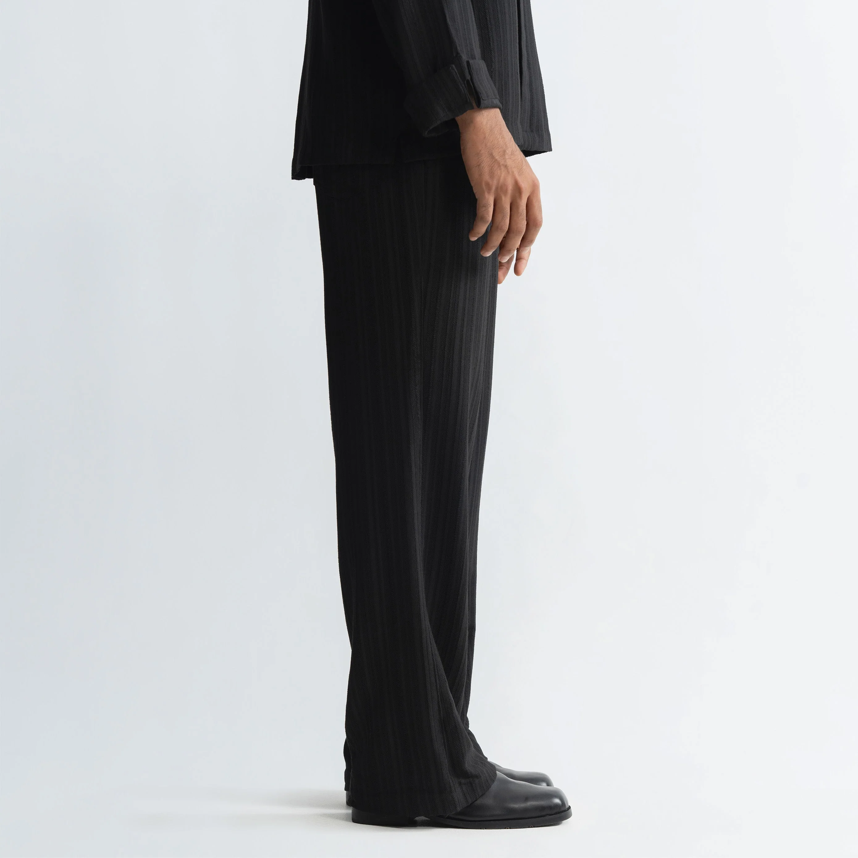 TWINE PANTS - BLACK - Image 3