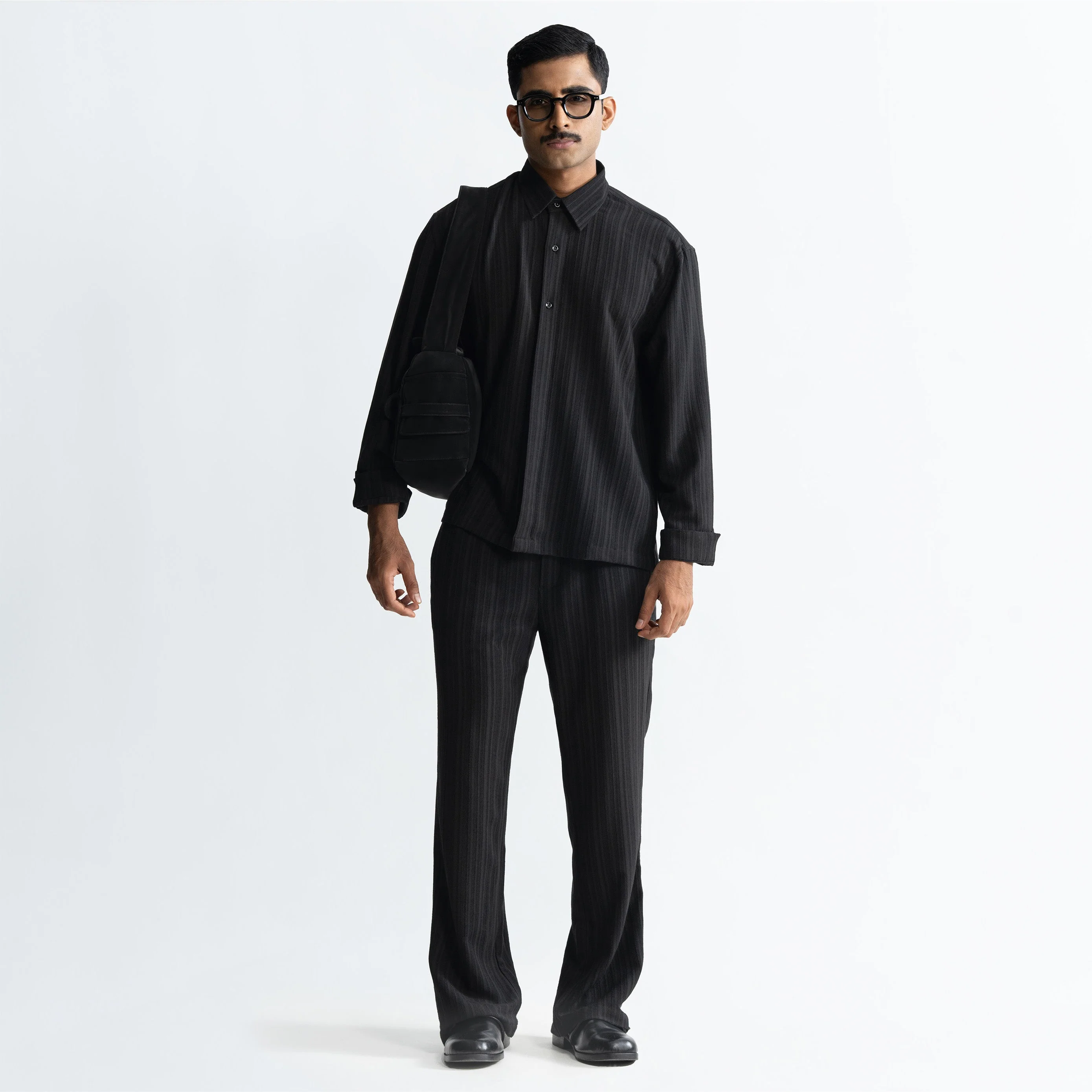 TWINE SHIRT - BLACK - Image 2