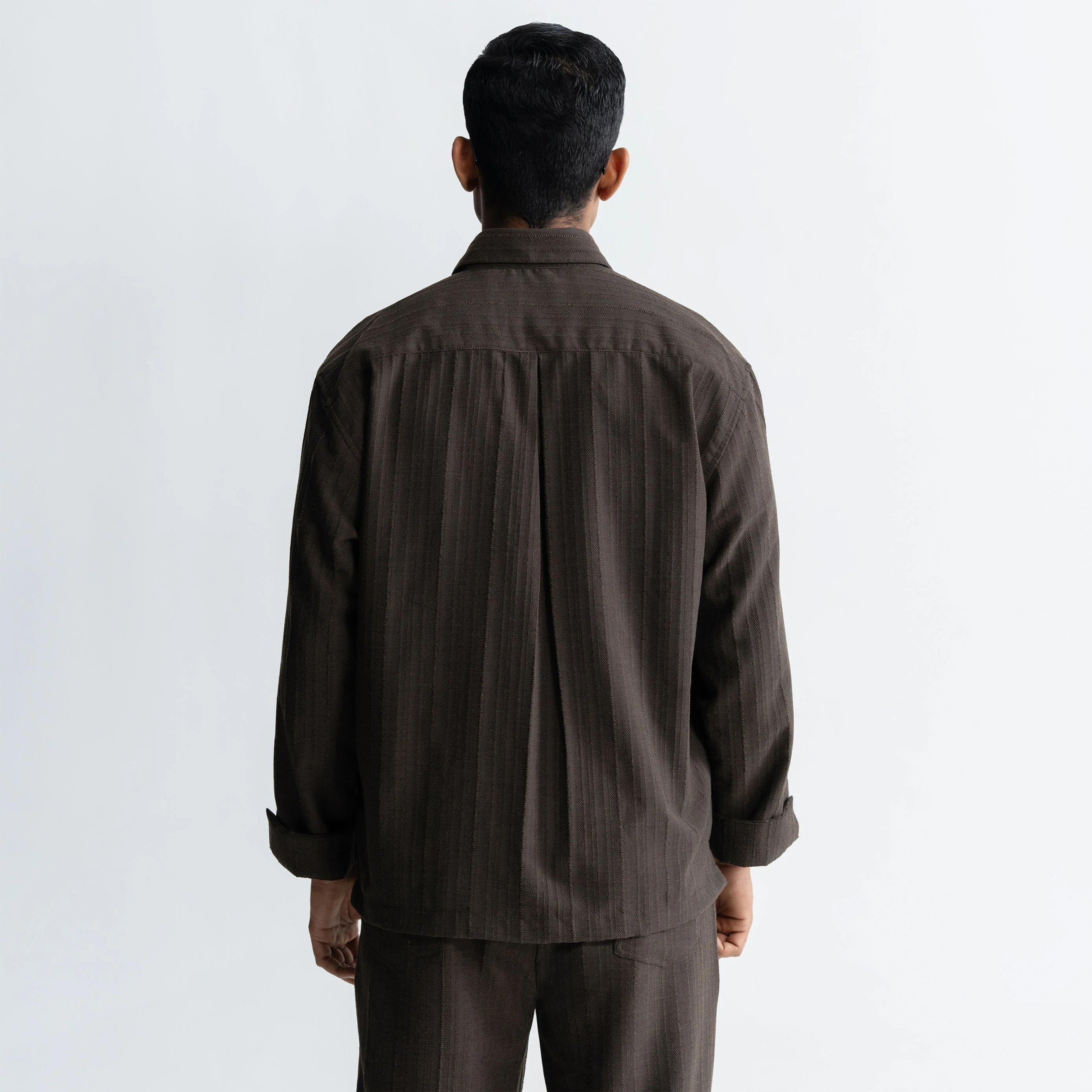 TWINE SHIRT - BROWN - Image 5