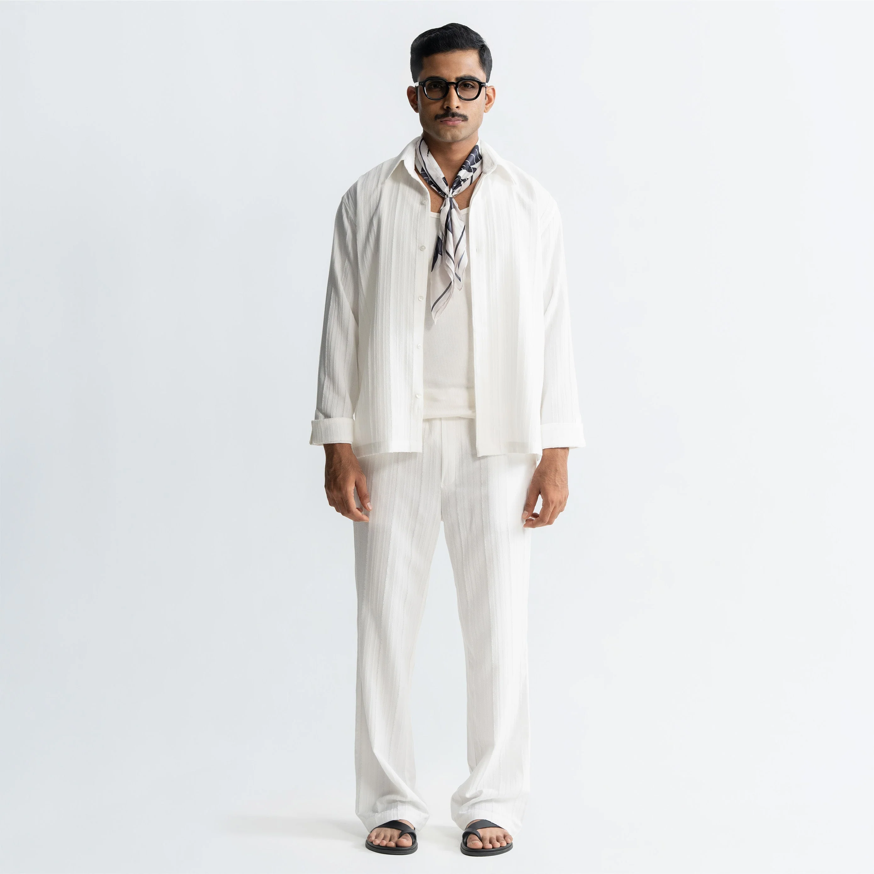 TWINE SHIRT - WHITE - Image 2