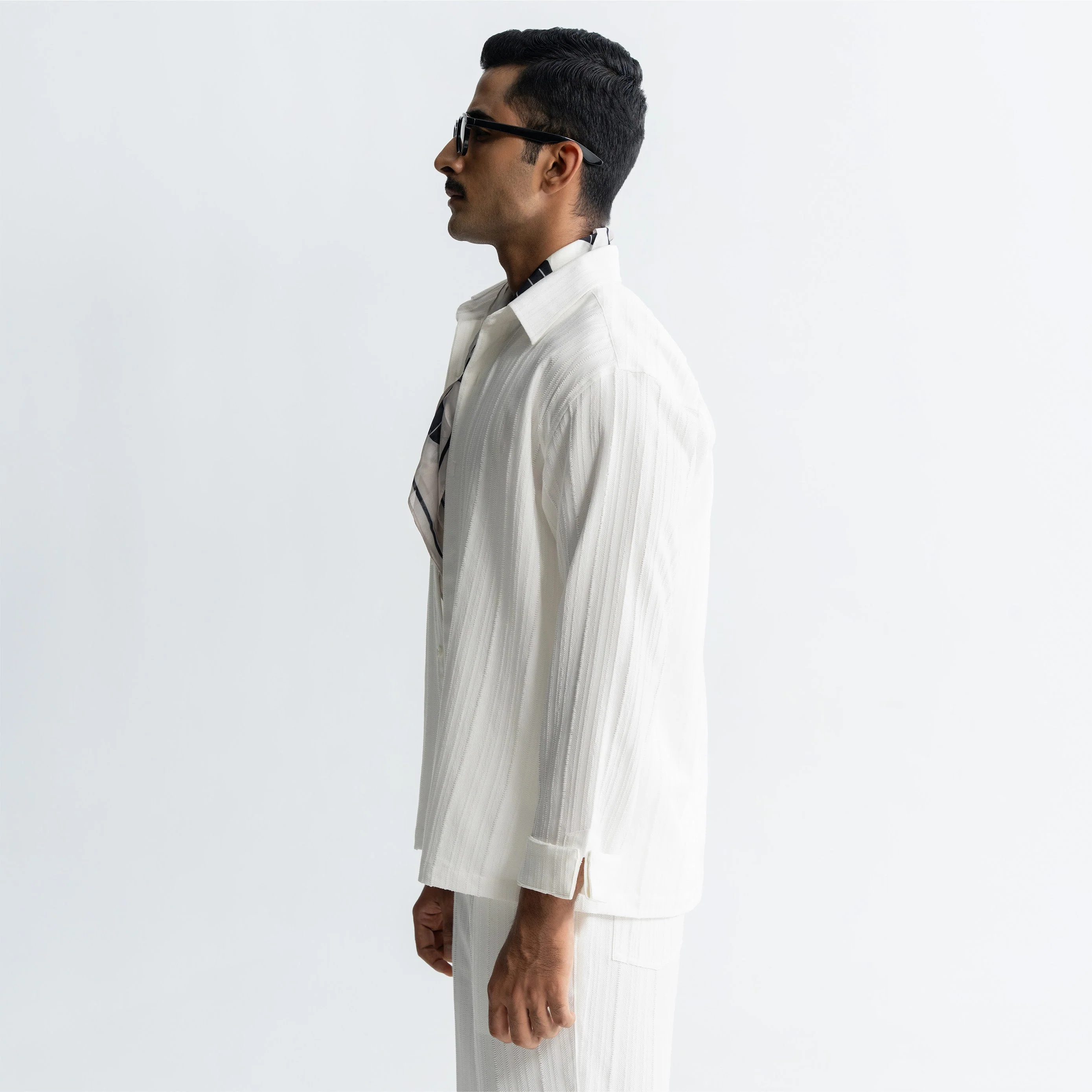 TWINE SHIRT - WHITE - Image 3
