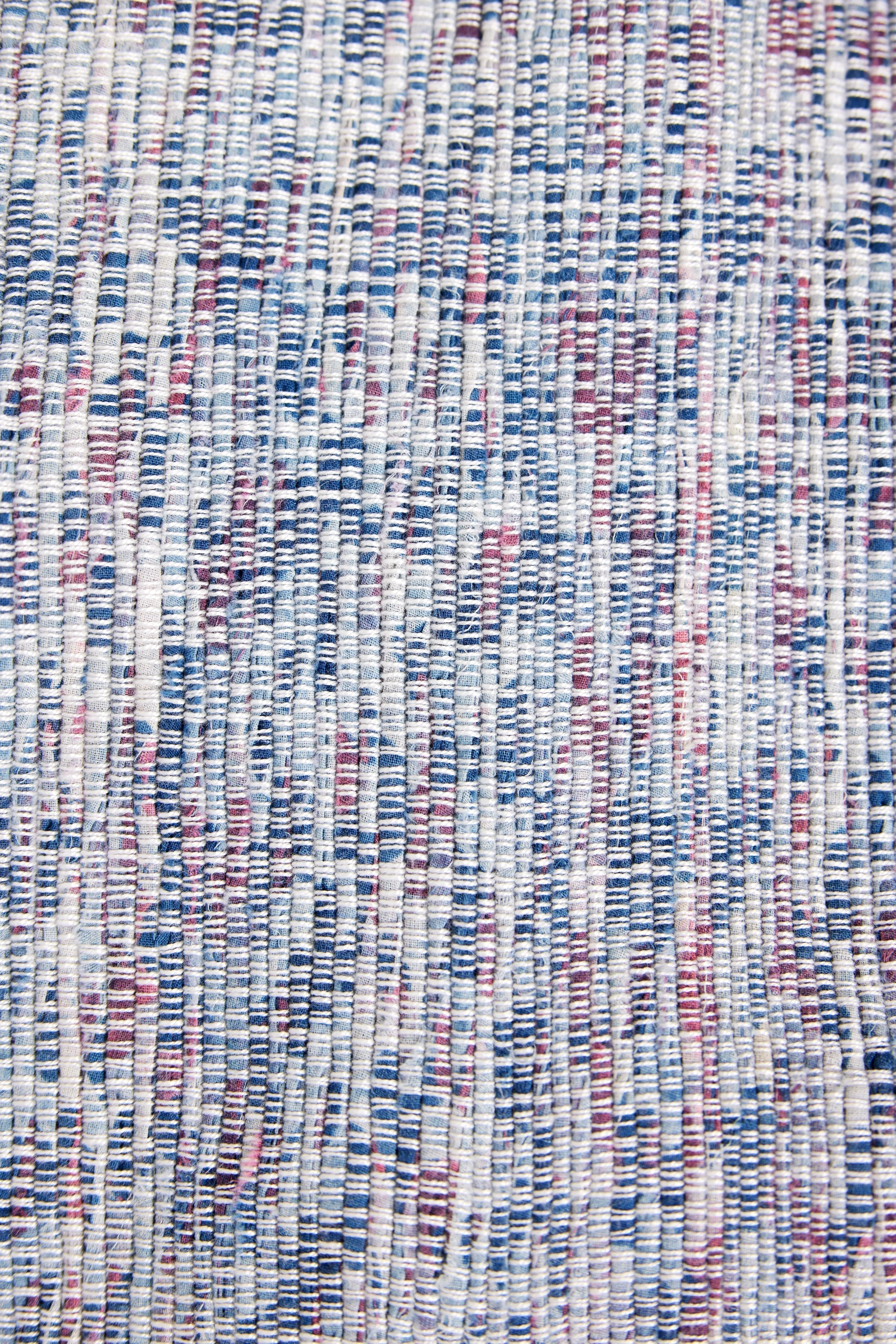 Upcycled Indigo Hand-woven - Jacket - Image 13