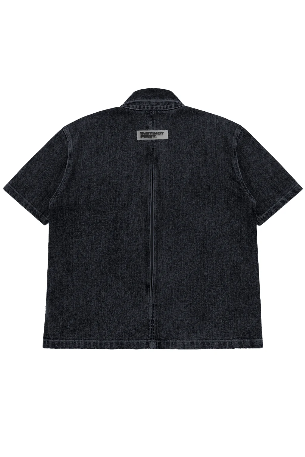 Utility Vault Denim Shirt - (Black) - Image 2