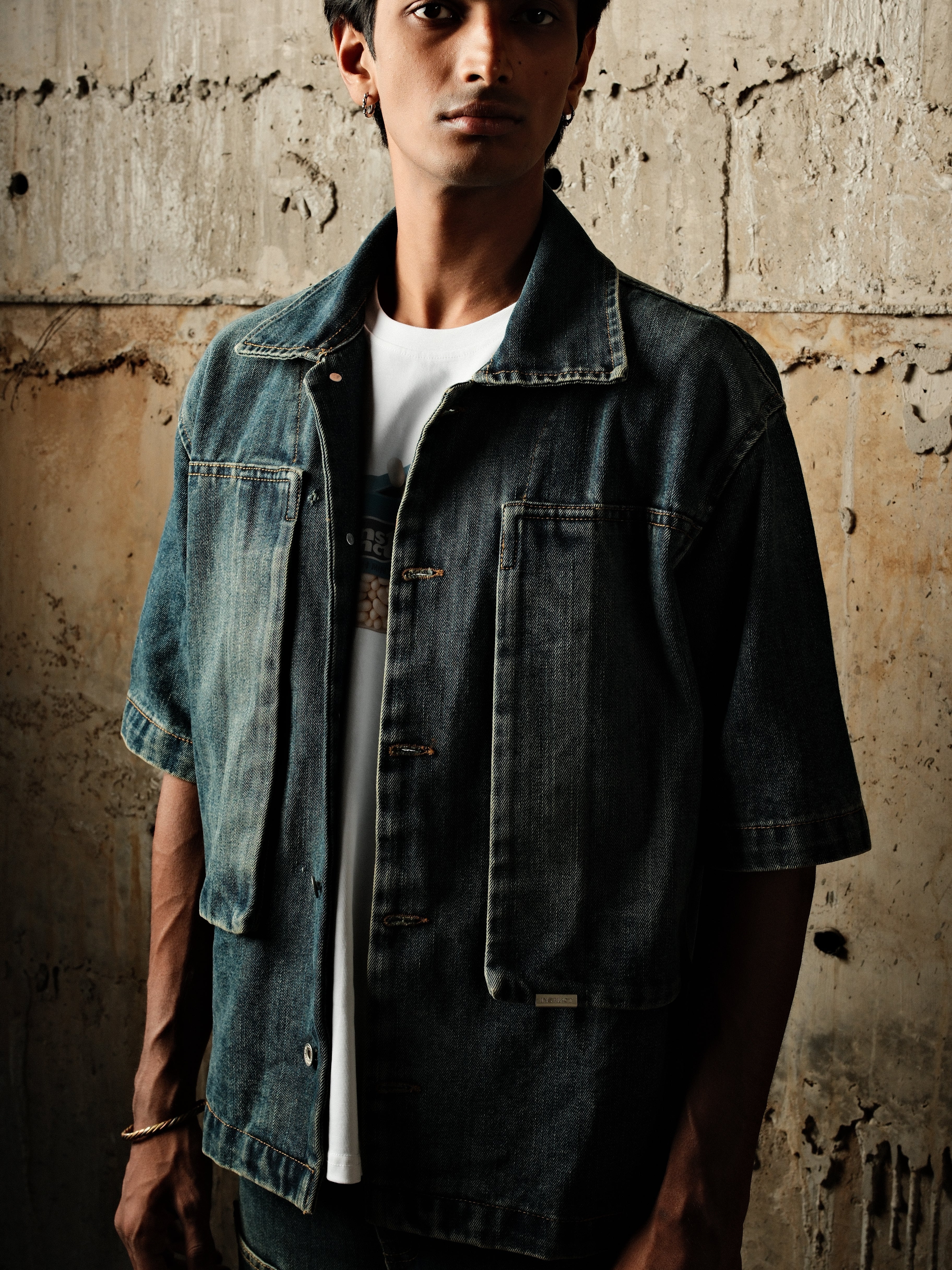 Utility Vault Denim Shirt -(Blue) - Image 5